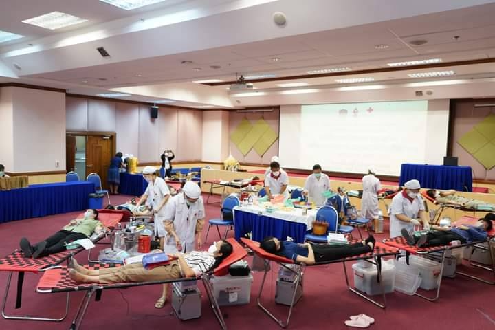 ???นครนายก : พช.เมืองนครนายก ร่วมบริจาคโลหิต ครั้งที่ 3/2566 เพื่อถวายเป็นพระราชกุศล เนื่องในโอกาสฉลองพระชนมายุ 8 รอบ สมเด็จพระอริยวงศาคตญาณ สมเด็จพระสังฆราช สกลมหาสังฆปริณายก