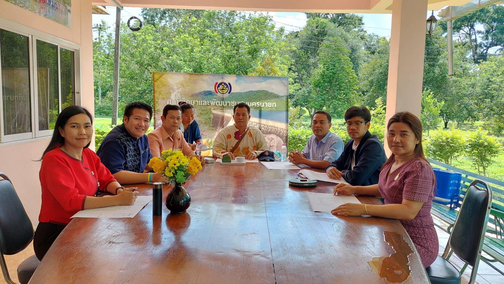 …พช.นครนายก  ร่วมสำรวจและออกแบบระบบการบริหารจัดการน้ำเพื่อแก้ไขปัญหาขาดแคลนน้ำเพื่ออุปโภคบริโภคของศูนย์ศึกษาและพัฒนาชุมชนนครนายก