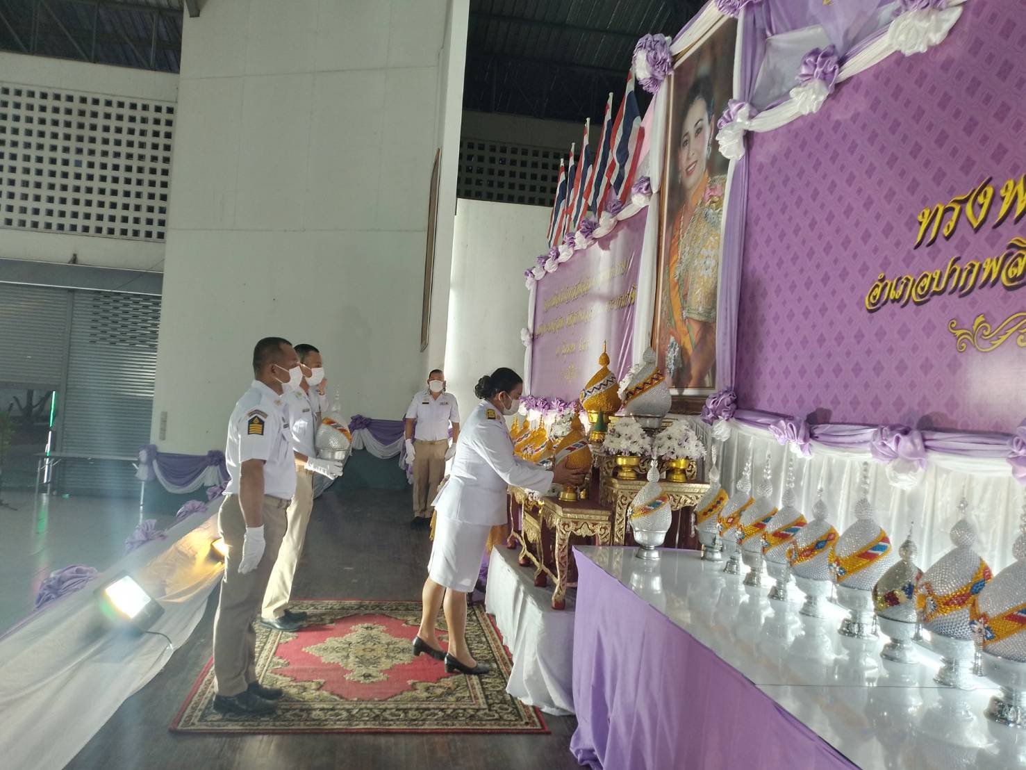 สพอ.ปากพลีร่วมกิจกรรมเฉลิมพระเกียรติ โดยช่วงเช้ามีพิธีเจริญพระพุทธมนต์ ทำบุญตักบาตร ถวายพระราชกุศลแด่สมเด็จพระนางเจ้าสุทิดา พัชรสุธาพิมลลักษณ พระบรมราชินี และช่วงค่ำมีพิธีถวายเครื่องราชสักการะ วางพานพุ่มและพิธีจุดเทียนถวายพระพรชัยมงคล เนื่องในโอกาศวันเฉลิมพระชนมพรรษา 3 มิถุนายน 2566