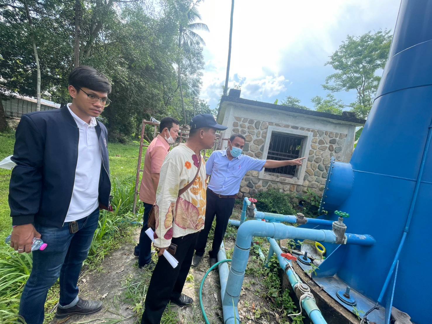 …พช.นครนายก  ร่วมสำรวจและออกแบบระบบการบริหารจัดการน้ำเพื่อแก้ไขปัญหาขาดแคลนน้ำเพื่ออุปโภคบริโภคของศูนย์ศึกษาและพัฒนาชุมชนนครนายก