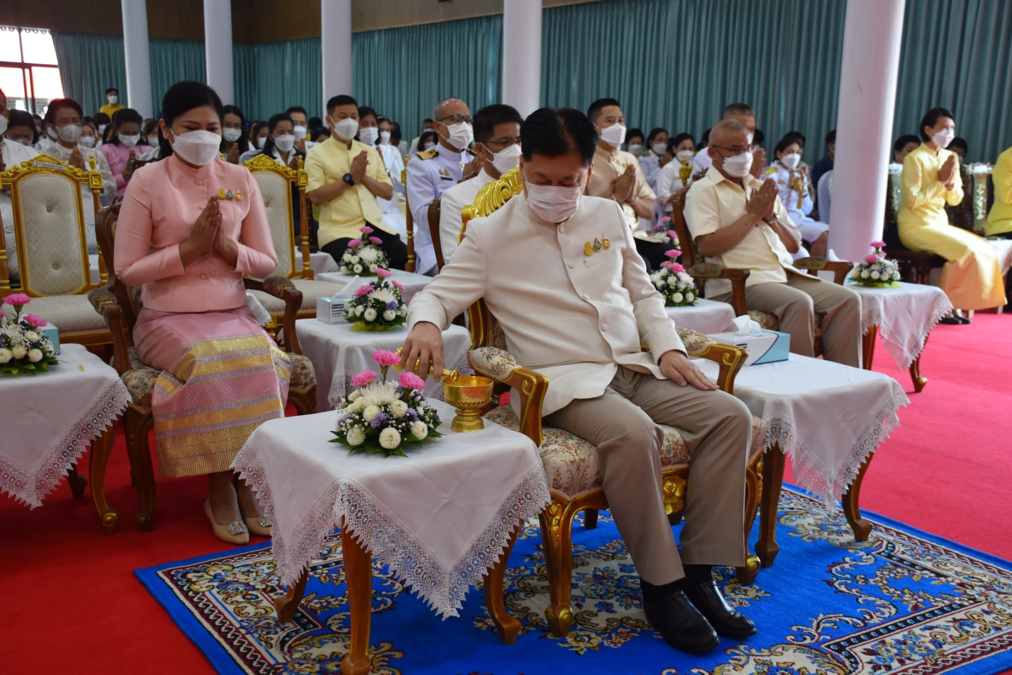 …พช.นครนายก ร่วมพิธีทำบุญตักบาตรถวายพระกุศล งานฉลองพระชนมายุ 8 รอบ สมเด็จพระอริยวงศาคตญาณ สมเด็จพระสังฆราช สกลมหาสังฆปรินายก 26 มิถุนายน 2566
