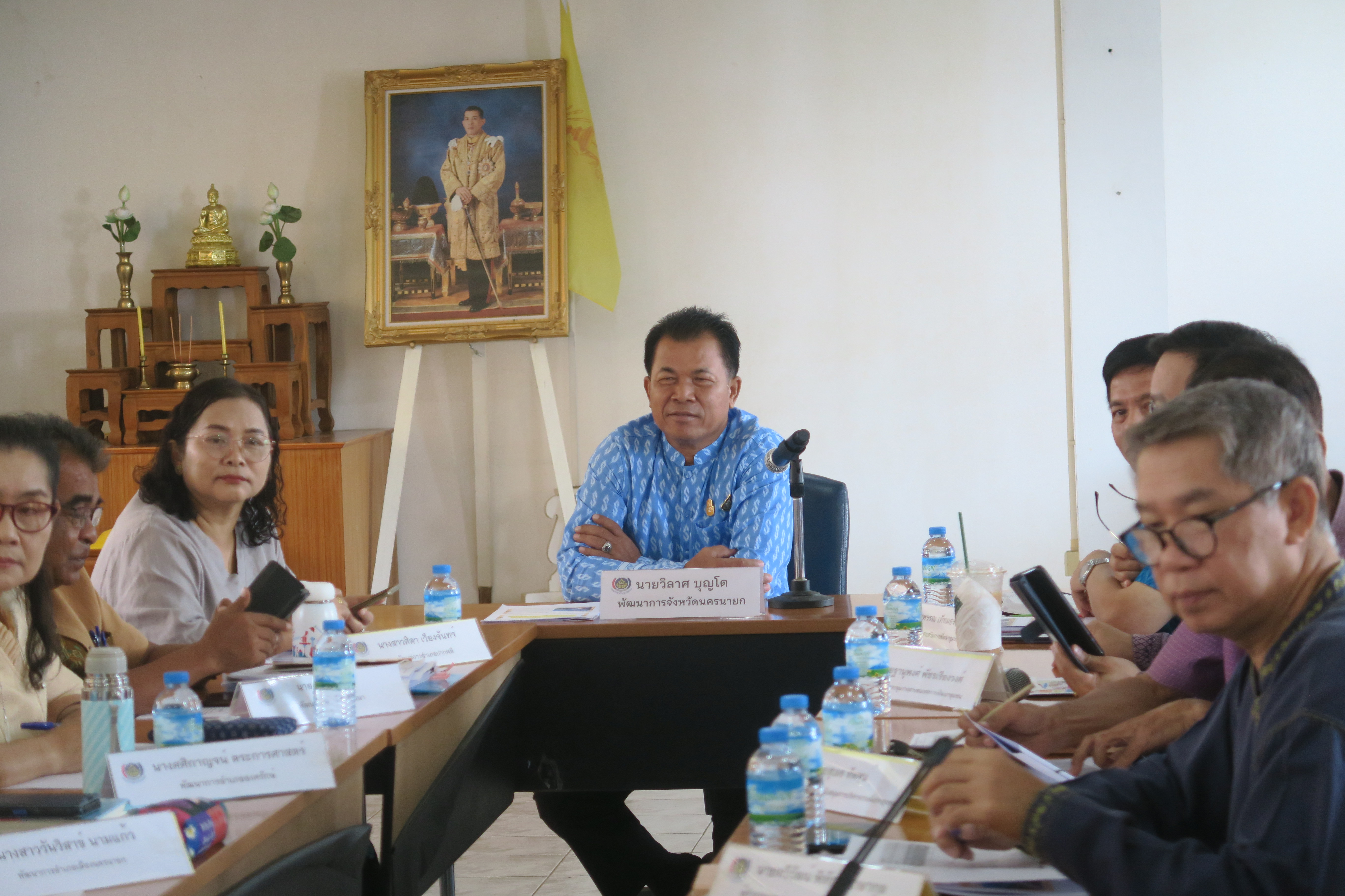 ??? พช.นครนายก ร่วมประชุมเชิงปฏิบัติการตรวจติดตามผลการดำเนินงานของหน่วยรับตรวจ รายไตรมาส ครั้งที่ 3/2566 ? วันศุกร์ที่ 16 มิถุนายน 2566 ณ ห้องประชุมศูนย์ฝึกอาชีพ ผลิต และจำหน่ายผลิตภัณฑ์พื้นเมืองจังหวัดนครนายก ตำบลบ้านใหญ่ อำเภอเมืองนครนายก จังหวัดนครนายก