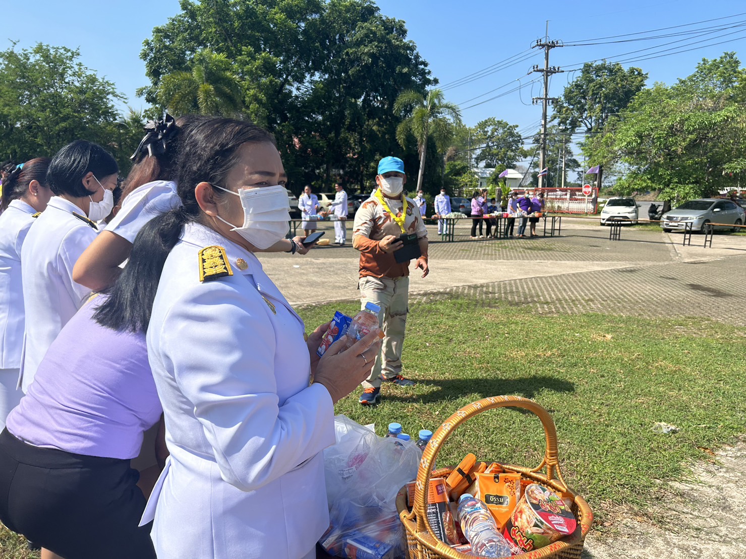สพอ.ปากพลีร่วมกิจกรรมเฉลิมพระเกียรติ โดยช่วงเช้ามีพิธีเจริญพระพุทธมนต์ ทำบุญตักบาตร ถวายพระราชกุศลแด่สมเด็จพระนางเจ้าสุทิดา พัชรสุธาพิมลลักษณ พระบรมราชินี และช่วงค่ำมีพิธีถวายเครื่องราชสักการะ วางพานพุ่มและพิธีจุดเทียนถวายพระพรชัยมงคล เนื่องในโอกาศวันเฉลิมพระชนมพรรษา 3 มิถุนายน 2566