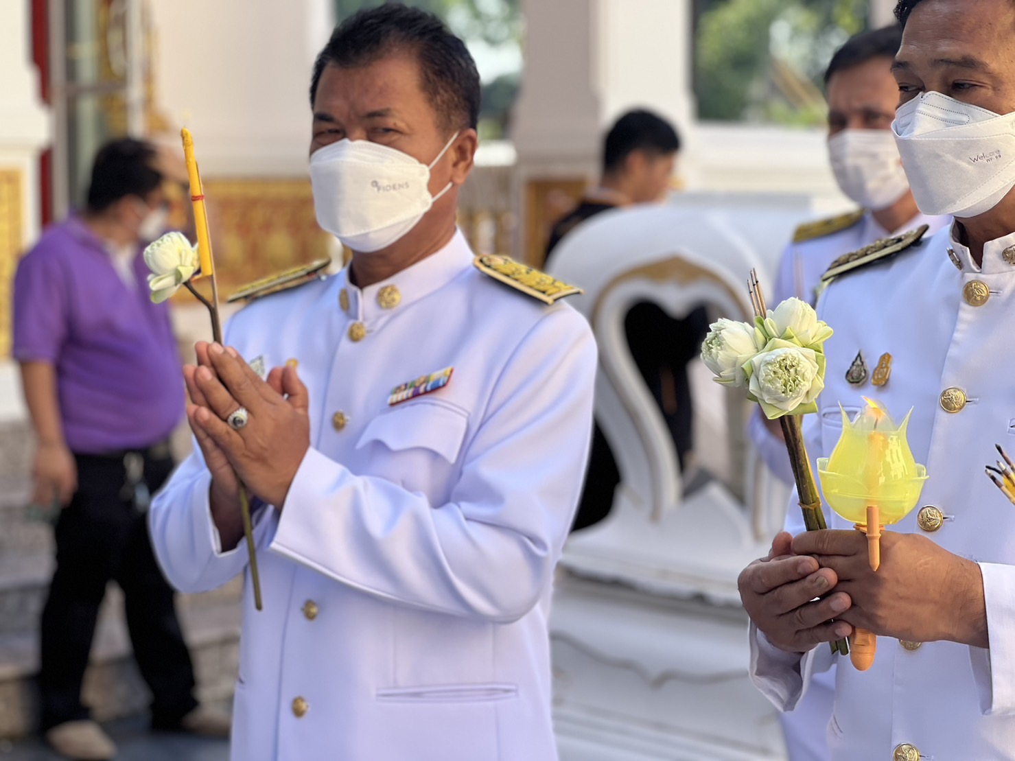 ??? พช. ร่วมพิธีเจริญพระพุทธมนต์ทำบุญตักบาตรถวายพระราชกุศลแด่สมเด็จพระนางเจ้าสุทิดาพัชรสุธาพิมลลักษณ พระบรมราชินี เนื่องในโอกาสวันเฉลิมพระชนมพรรษา 3 มิถุนายน 2566 และพิธีเวียนเทียน เนื่องในเทศกาลวันวิสาขบูชา