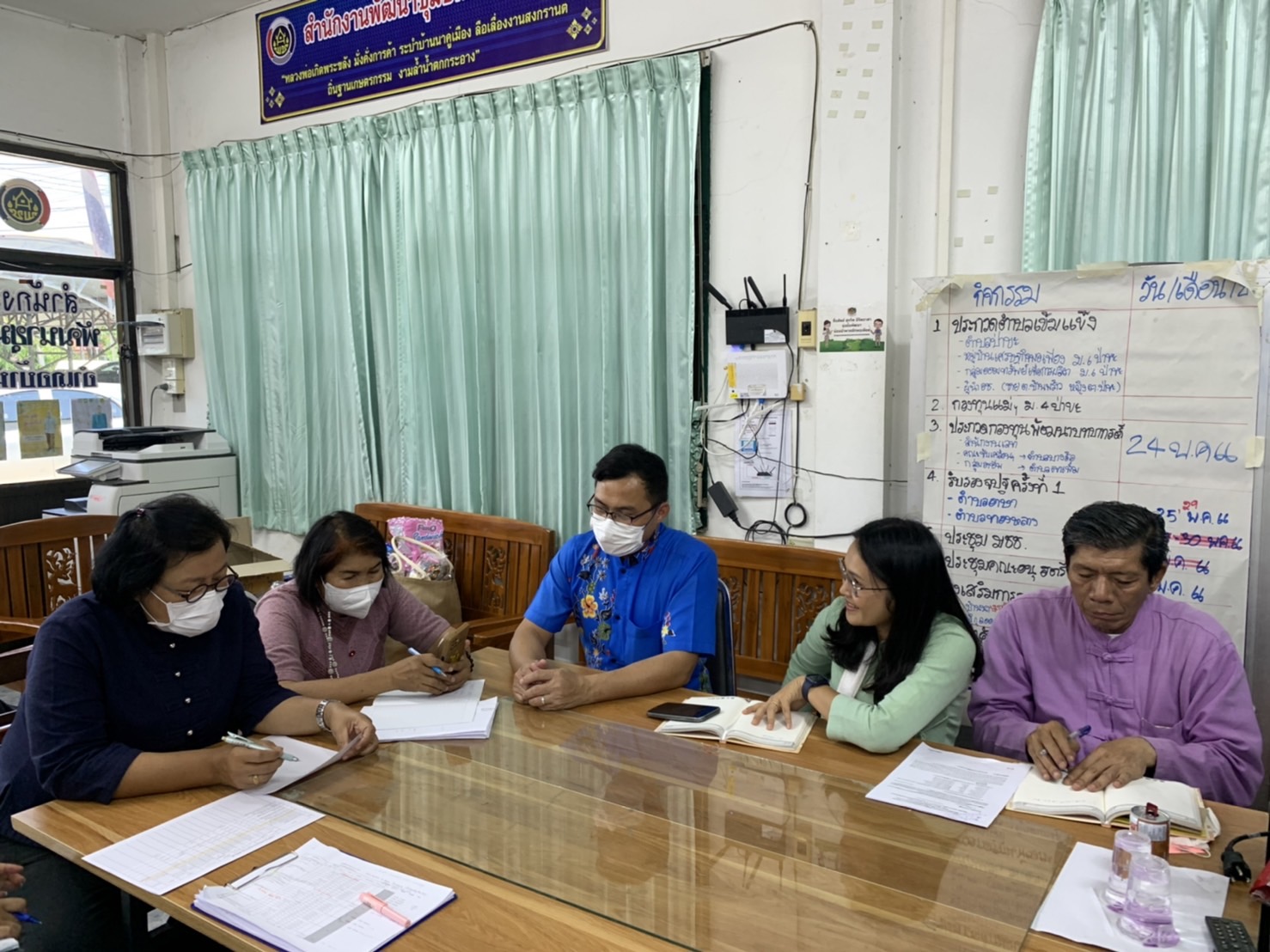 พช.นครนายก ติดตามการดำเนินงานตามแผนปฏิบัติราชการฯ ประจำปีงบประมาณ พ.ศ.2566
