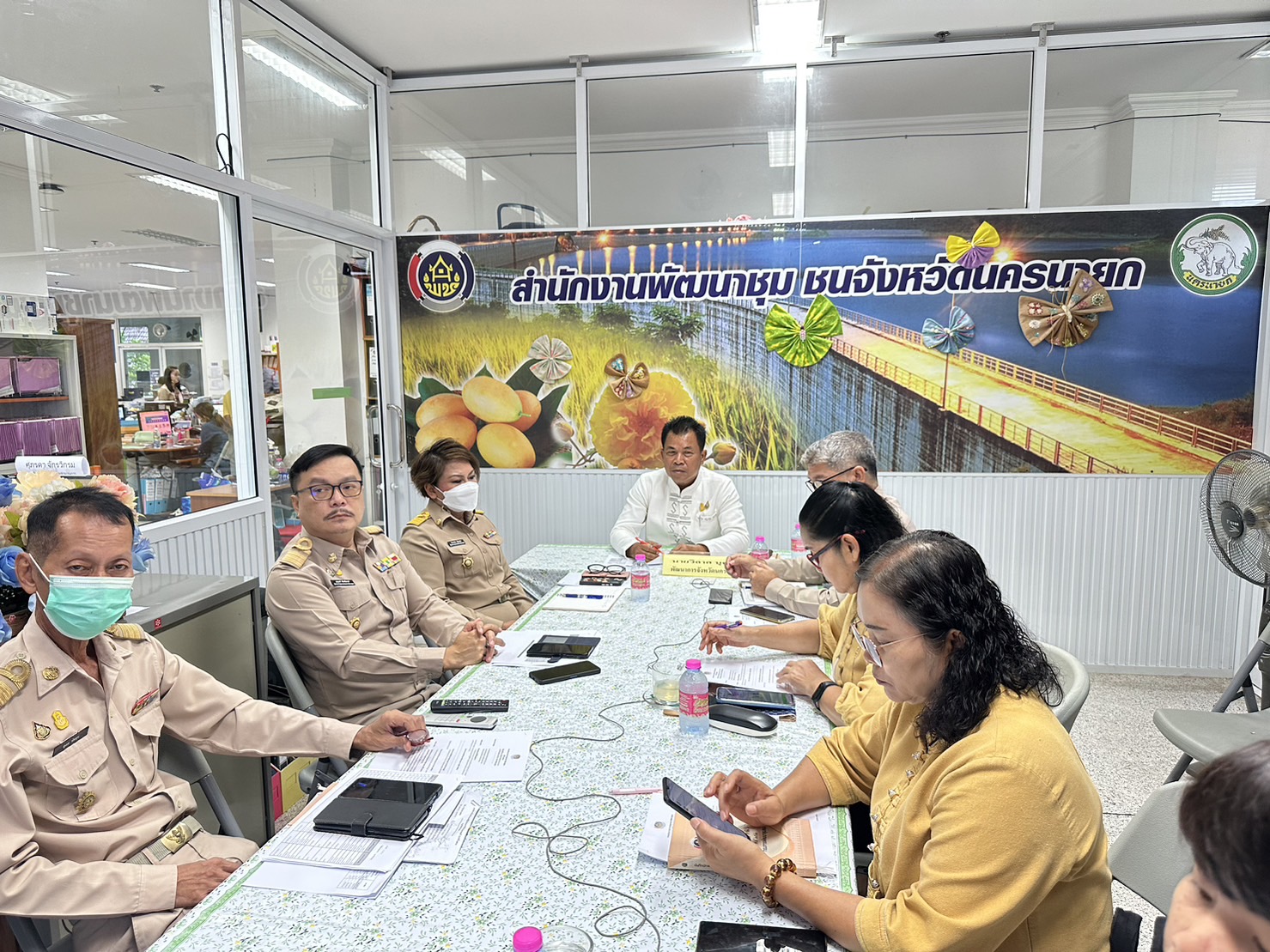 …พช.นครนายก ร่วมประชุมกรมการพัฒนาชุมชน ครั้งที่ 6/2566 ผ่านระบบวีดีทัศน์ทางไกล (Video Conference)