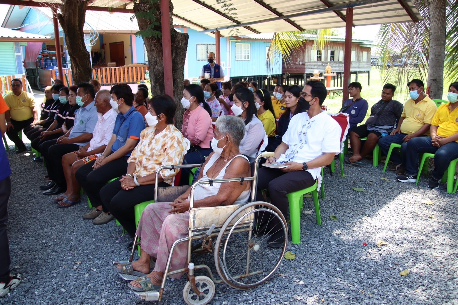 …พช.นครนายก : ลงพื้นที่ให้กำลังใจการเตรียมการขับเคลื่อนโครงการหนึ่งตำบล หนึ่งหมู่บ้านยั่งยืน อำเภอองครักษ์