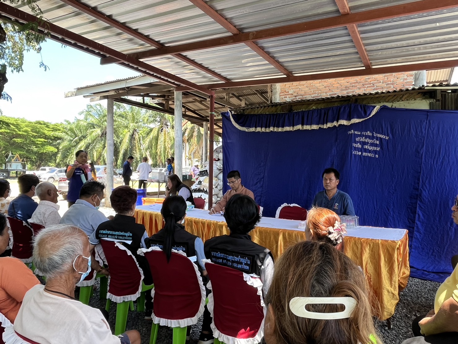 …พช.นครนายก : ลงพื้นที่ให้กำลังใจการเตรียมการขับเคลื่อนโครงการหนึ่งตำบล หนึ่งหมู่บ้านยั่งยืน อำเภอองครักษ์