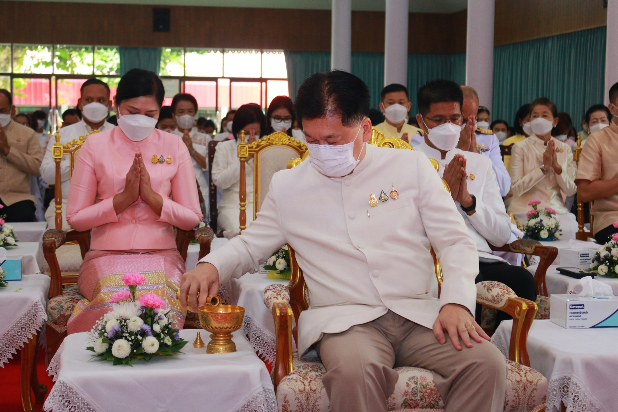 …พช.นครนายก ร่วมพิธีทำบุญตักบาตรถวายพระกุศล งานฉลองพระชนมายุ 8 รอบ สมเด็จพระอริยวงศาคตญาณ สมเด็จพระสังฆราช สกลมหาสังฆปรินายก 26 มิถุนายน 2566