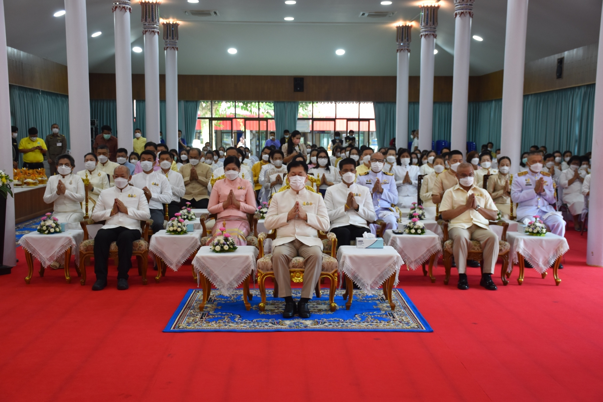 …พช.นครนายก ร่วมพิธีทำบุญตักบาตรถวายพระกุศล งานฉลองพระชนมายุ 8 รอบ สมเด็จพระอริยวงศาคตญาณ สมเด็จพระสังฆราช สกลมหาสังฆปรินายก 26 มิถุนายน 2566