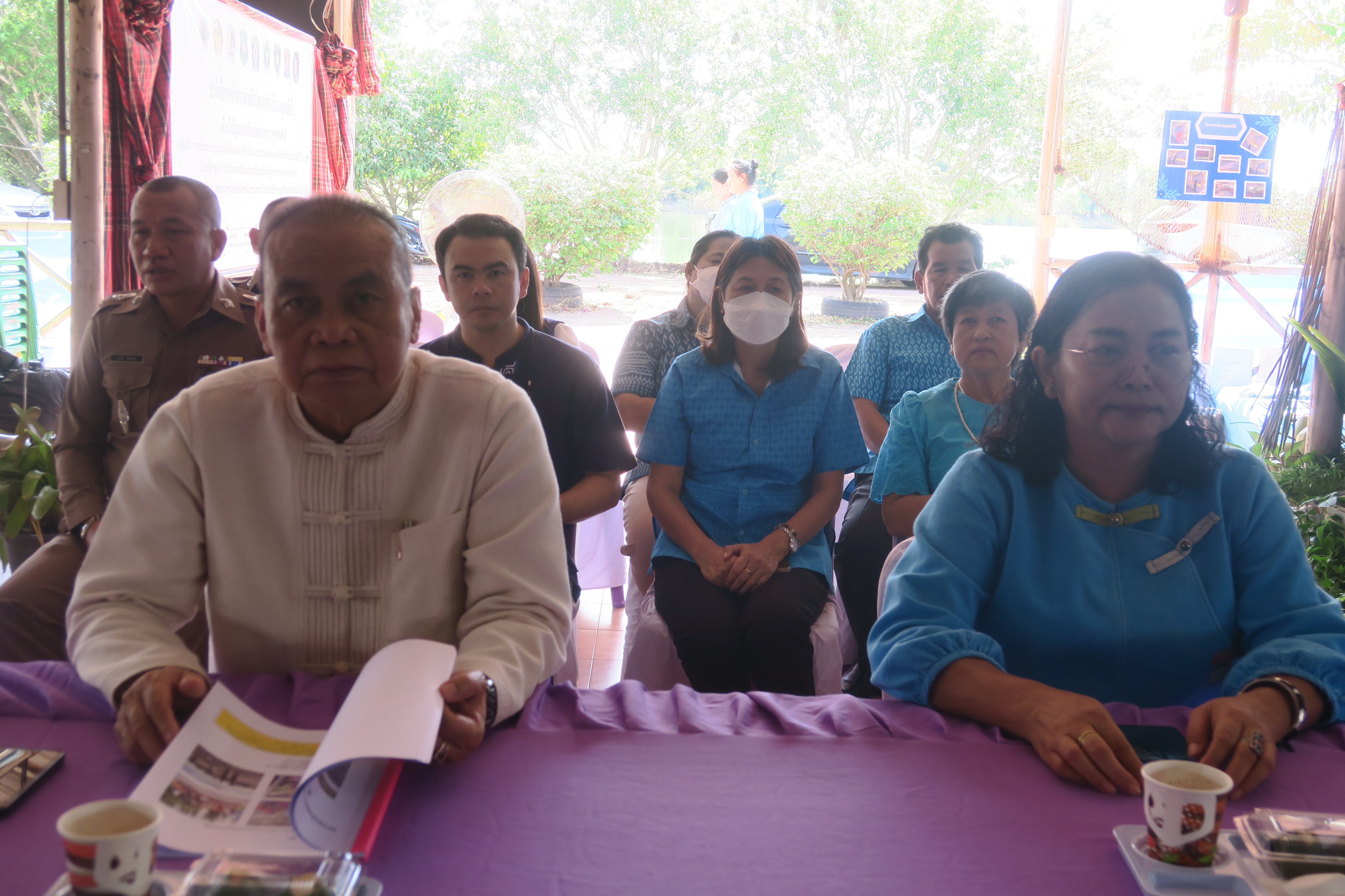 …พช.นครนายก ลุยพื้นที่พร้อมคณะทำงานติดตามและประกวดกองทุนแม่ของแผ่นดินดีเด่นระดับจังหวัดนครนายก ร่วมกิจกรรมการประกวดกองทุนแม่ดีเด่นระดับจังหวัด ประจำปีงบประมาณ พ.ศ. 2566