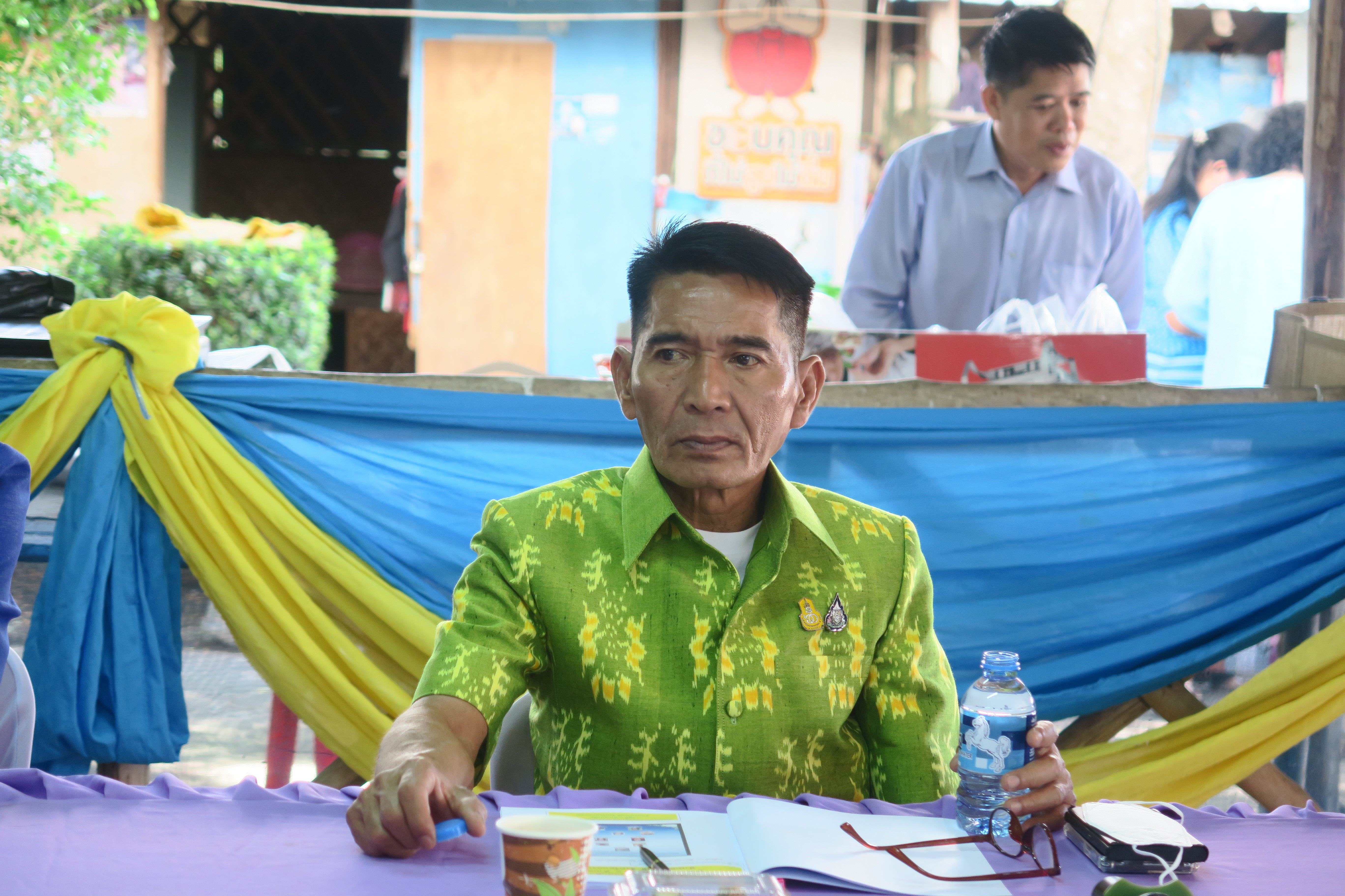 …พช.นครนายก ลุยพื้นที่พร้อมคณะทำงานติดตามและประกวดกองทุนแม่ของแผ่นดินดีเด่นระดับจังหวัดนครนายก ร่วมกิจกรรมการประกวดกองทุนแม่ดีเด่นระดับจังหวัด ประจำปีงบประมาณ พ.ศ. 2566