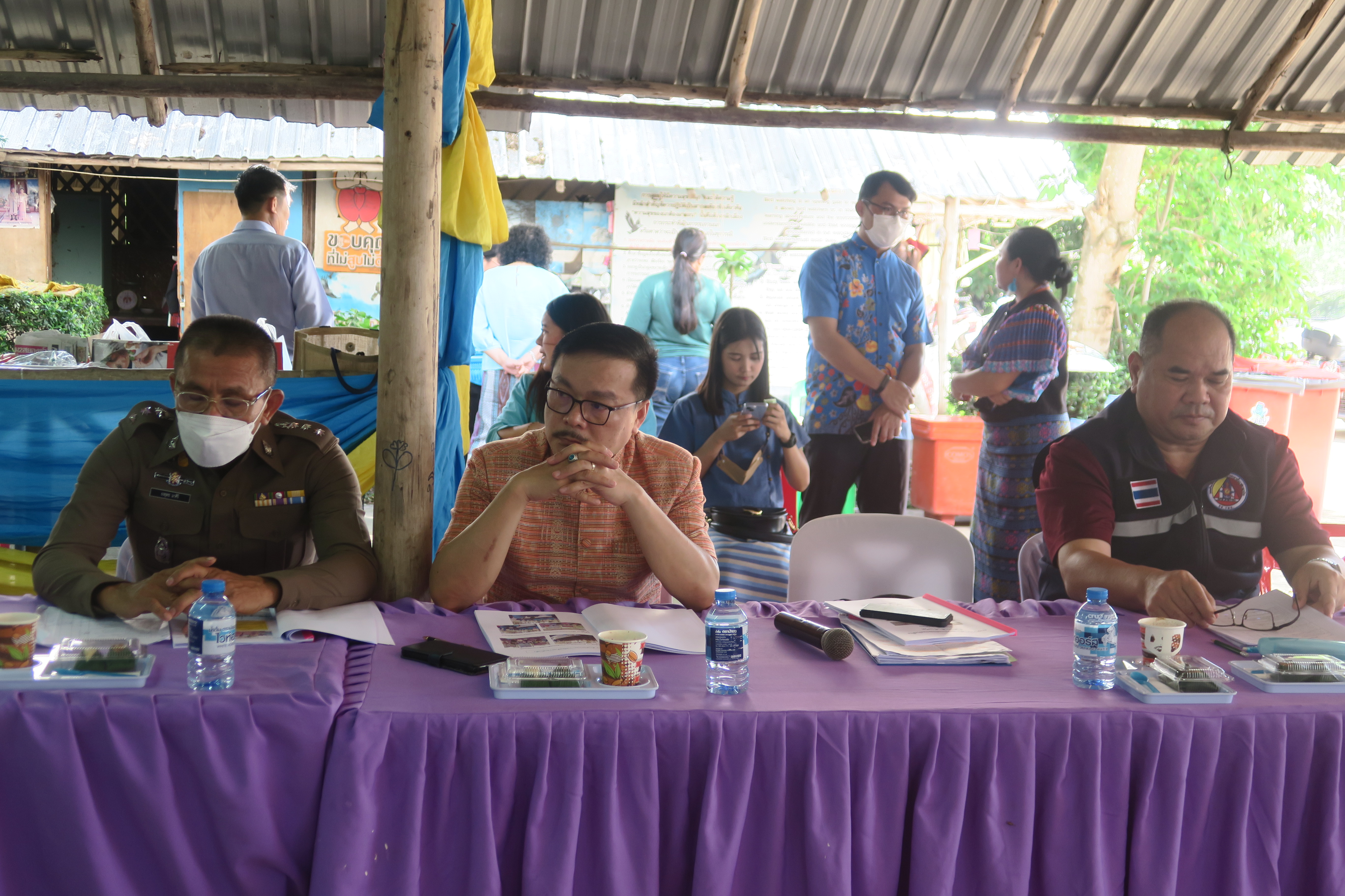 …พช.นครนายก ลุยพื้นที่พร้อมคณะทำงานติดตามและประกวดกองทุนแม่ของแผ่นดินดีเด่นระดับจังหวัดนครนายก ร่วมกิจกรรมการประกวดกองทุนแม่ดีเด่นระดับจังหวัด ประจำปีงบประมาณ พ.ศ. 2566