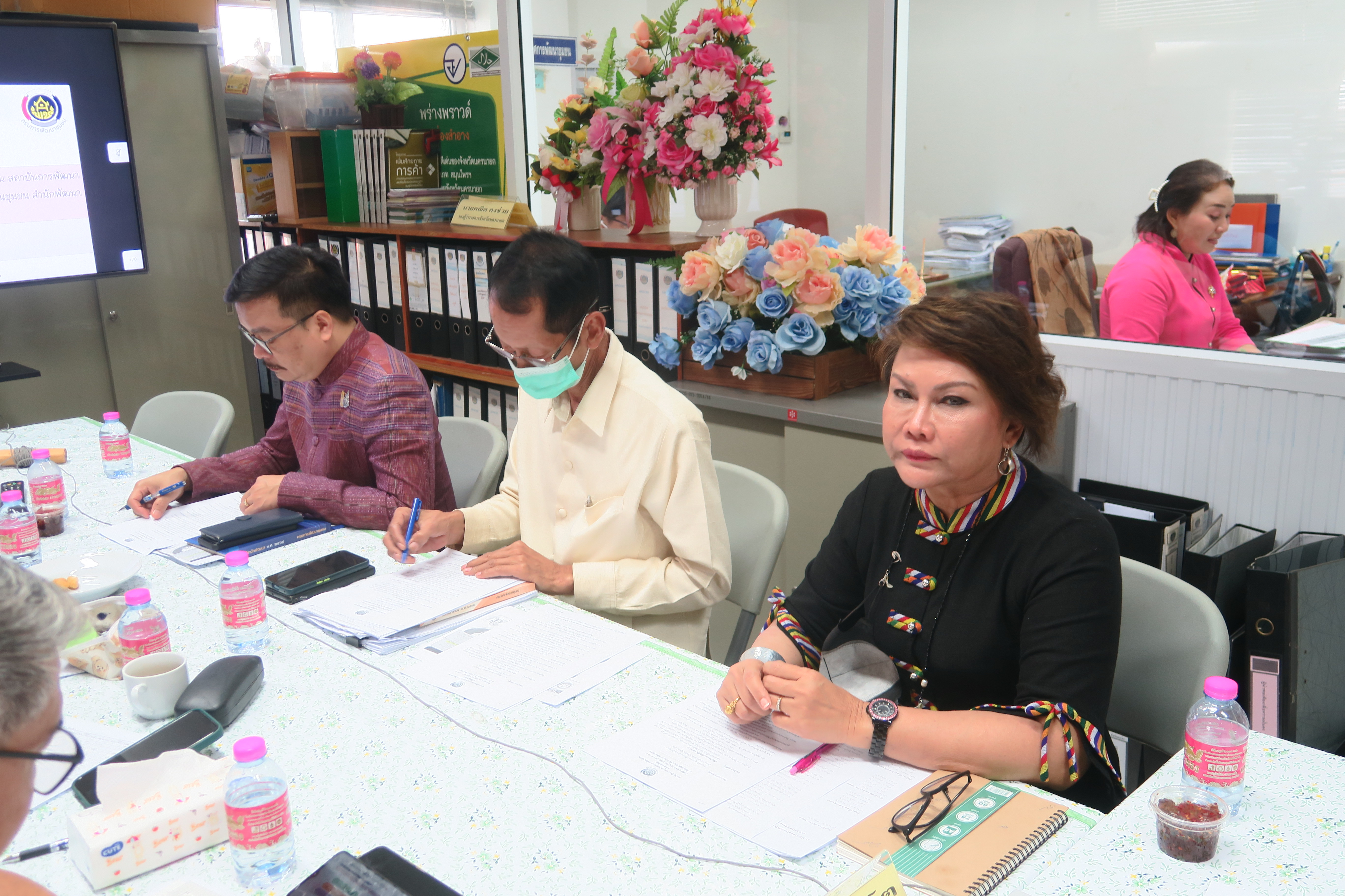 …พช.นครนายก ร่วมประชุมกรมการพัฒนาชุมชน ครั้งที่ 7/2566 ผ่านระบบวีดิทัศน์ทางไกล (Video Conference)