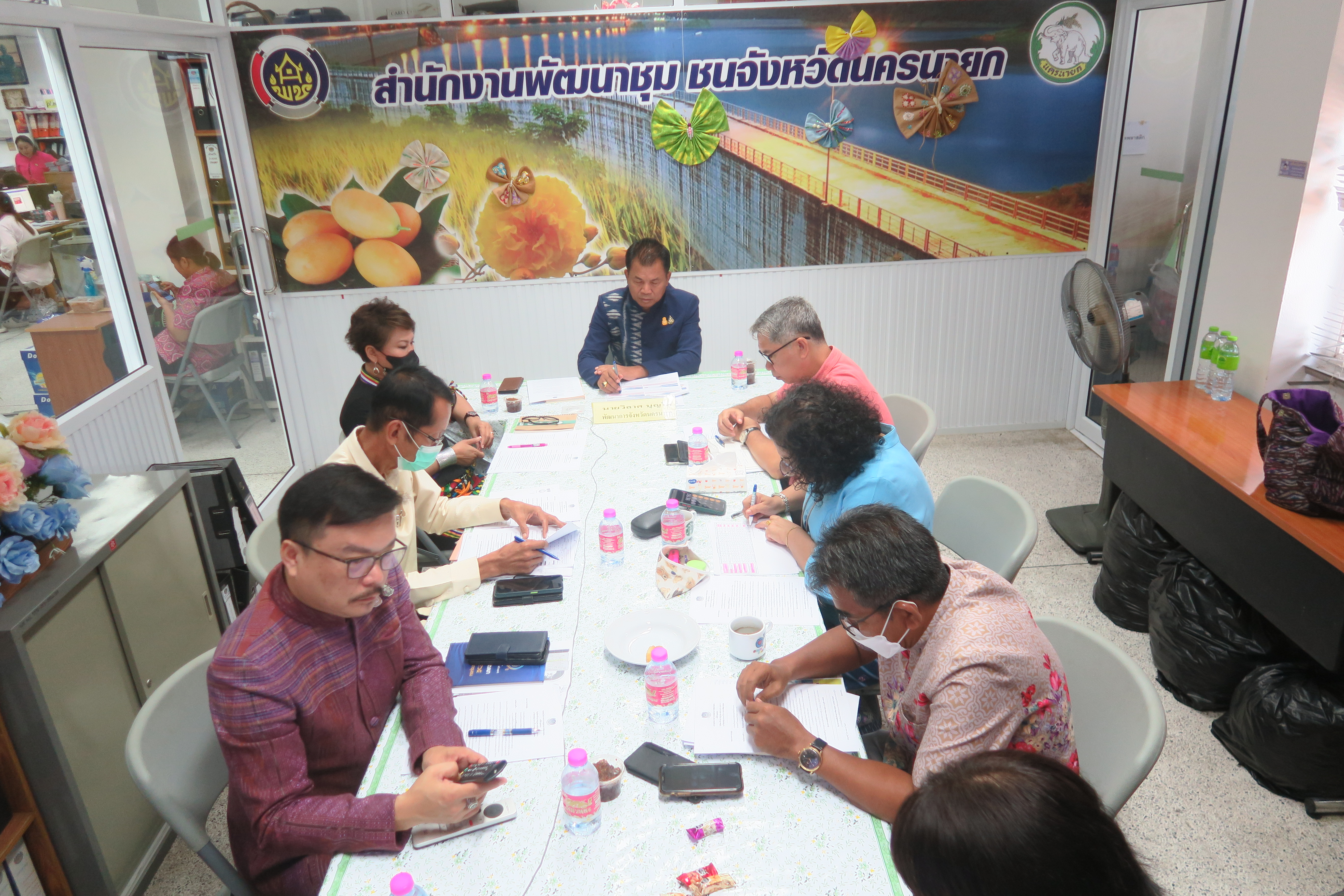 …พช.นครนายก ร่วมประชุมกรมการพัฒนาชุมชน ครั้งที่ 7/2566 ผ่านระบบวีดิทัศน์ทางไกล (Video Conference)