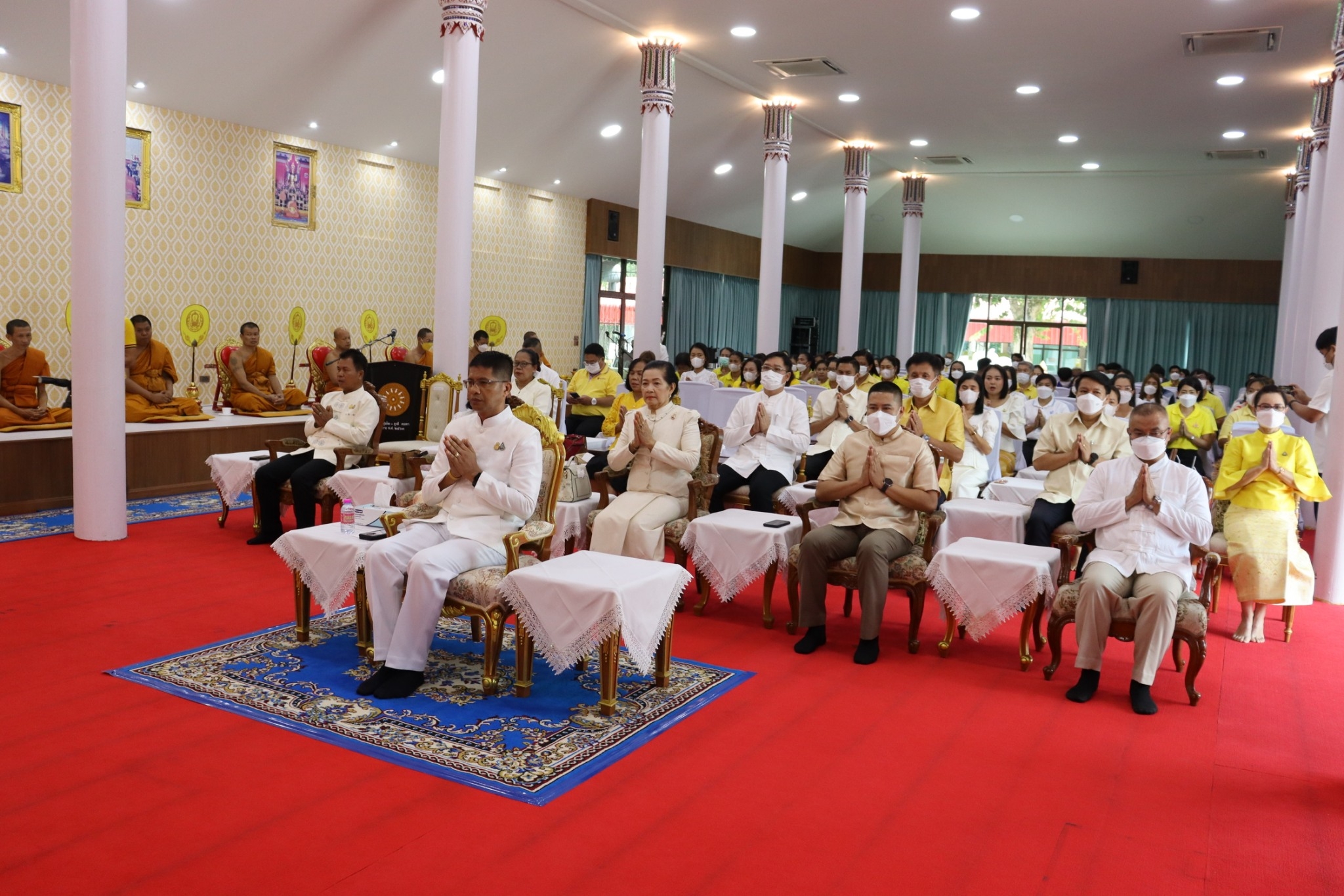 …พช.นครนายก ร่วมพิธีเจริญพระพุทธมนต์และปฏิบัติธรรมเจริญสมาธิภาวนาฯ  ผ่านสื่ออิเล็กทรอนิกส์ระบบซูม (ZOOM)