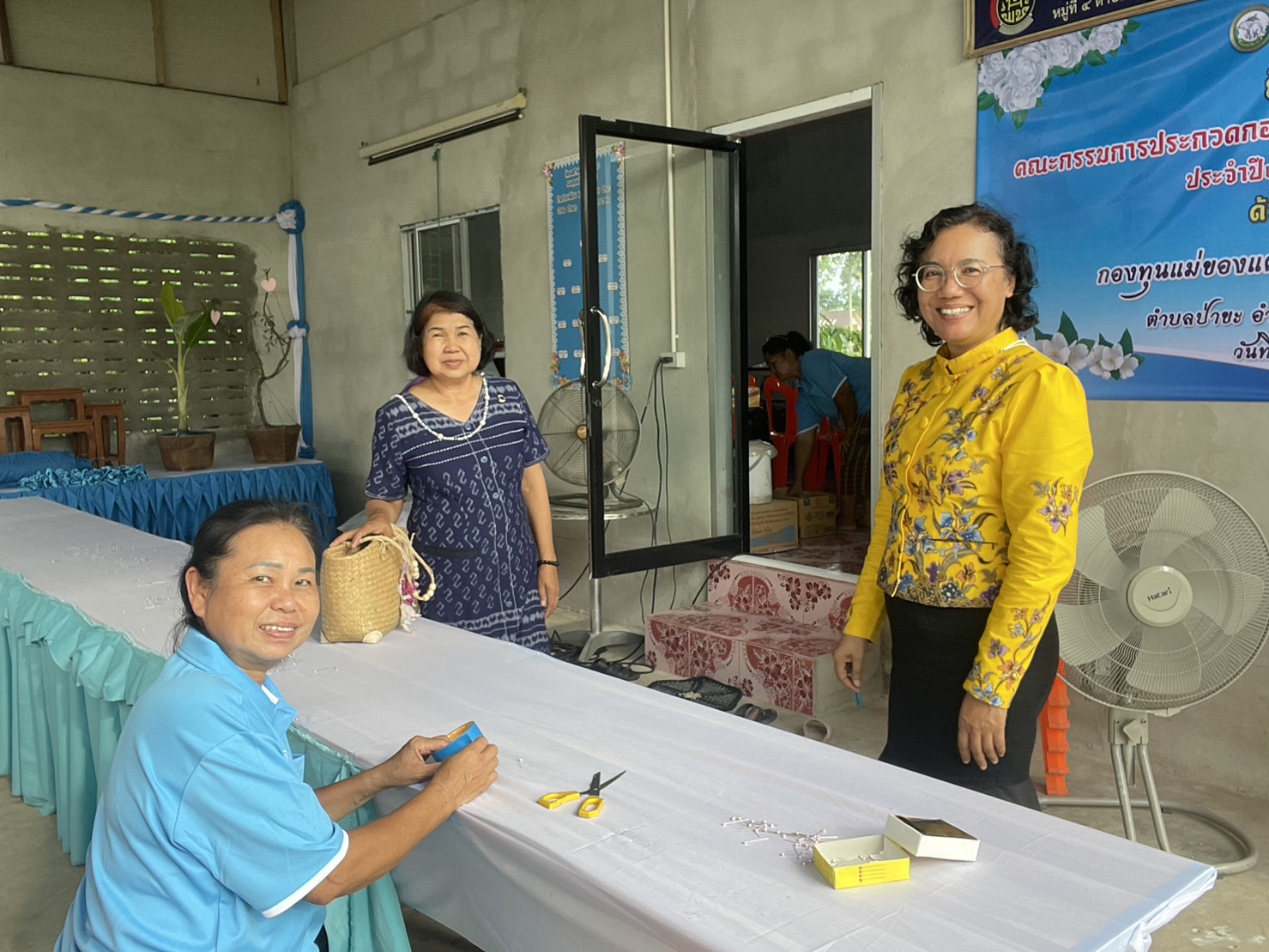 …พช.นครนายก ลงเยี่ยมพื้นที่หมู่บ้านกองทุนแม่ของแผ่นดินอำเภอองครักษ์และอำเภอบ้านนา