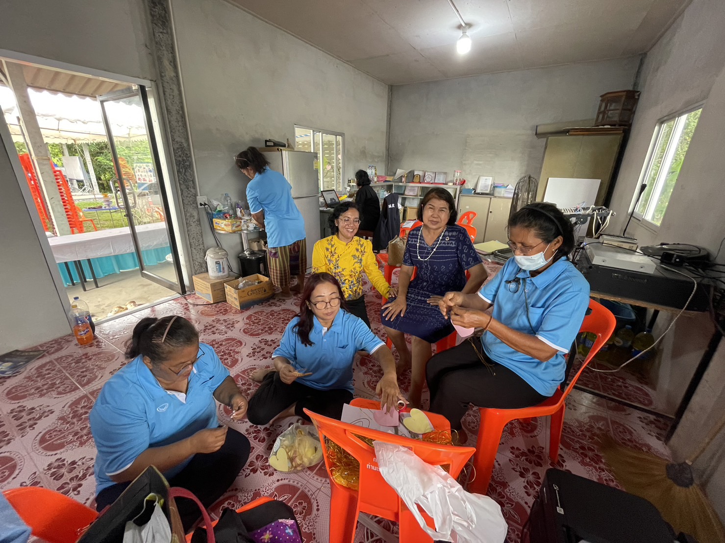 …พช.นครนายก ลงเยี่ยมพื้นที่หมู่บ้านกองทุนแม่ของแผ่นดินอำเภอองครักษ์และอำเภอบ้านนา