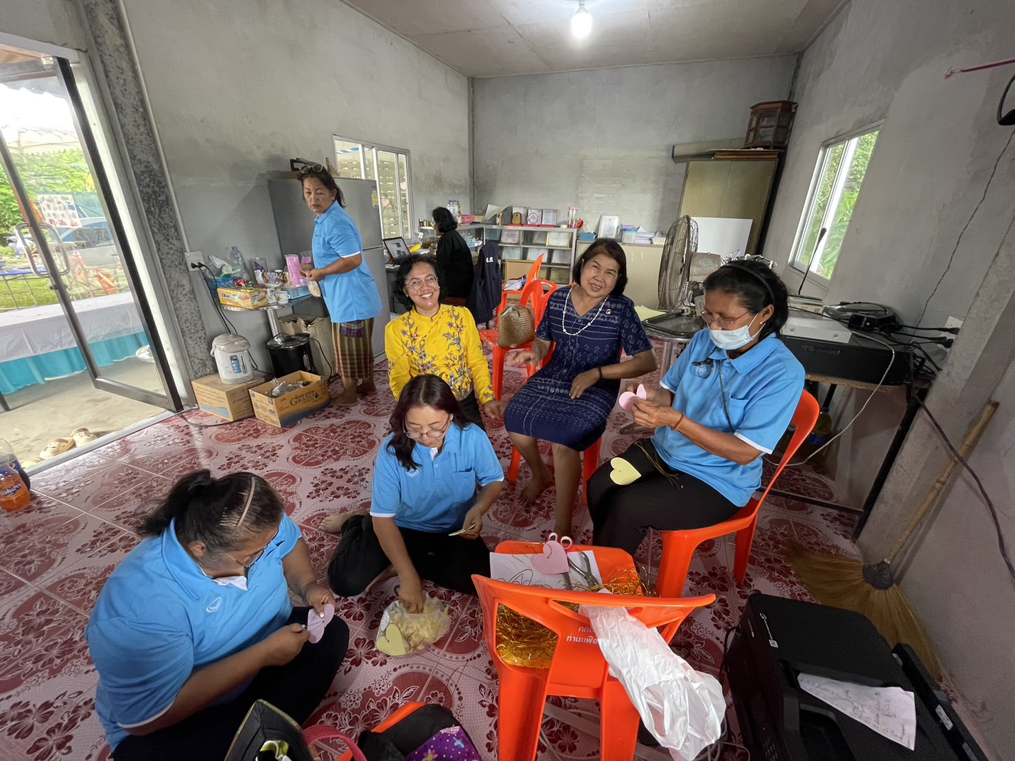 …พช.นครนายก ลงเยี่ยมพื้นที่หมู่บ้านกองทุนแม่ของแผ่นดินอำเภอองครักษ์และอำเภอบ้านนา