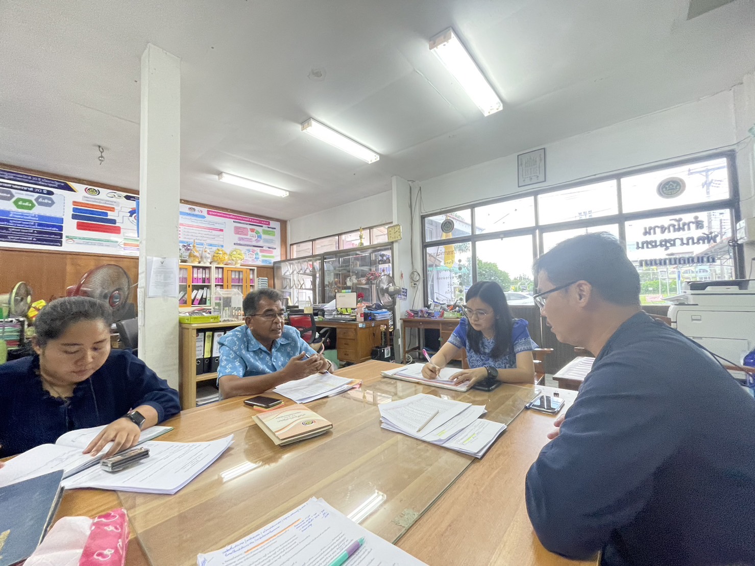 …พช.นครนายก ติดตามการดำเนินงานตามแผนปฏิบัติราชการฯ  (ไตรมาสที่ 4) ประจำปีงบประมาณ พ.ศ.2566