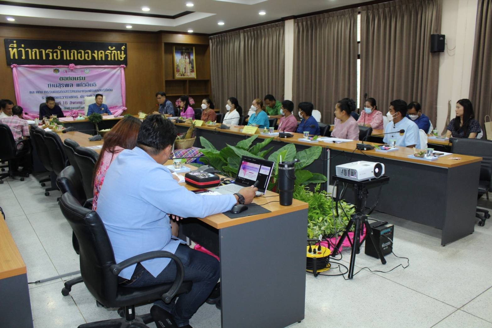 …พช.นครนายก: กองทุนพัฒนาบทบาทสตรีจังหวัดนครนายกรับการตรวจคัดเลือกกิจกรรมคนกองทุนพัฒนาบทบาทสตรีดีเด่นระดับเขตตรวจราชการ ตามโครงการเชิดชูเกียรติคนกองทุนพัฒนาบทบาทสตรีประจำปี 2566 จังหวัดนครนายก