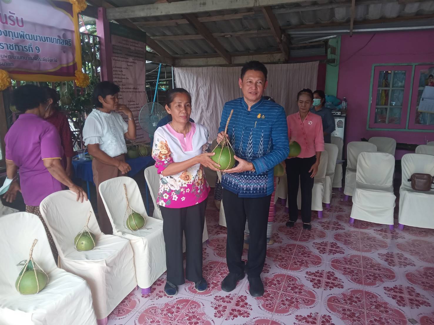 …พช.นครนายก: กองทุนพัฒนาบทบาทสตรีจังหวัดนครนายกรับการตรวจคัดเลือกกิจกรรมคนกองทุนพัฒนาบทบาทสตรีดีเด่นระดับเขตตรวจราชการ ตามโครงการเชิดชูเกียรติคนกองทุนพัฒนาบทบาทสตรีประจำปี 2566 จังหวัดนครนายก