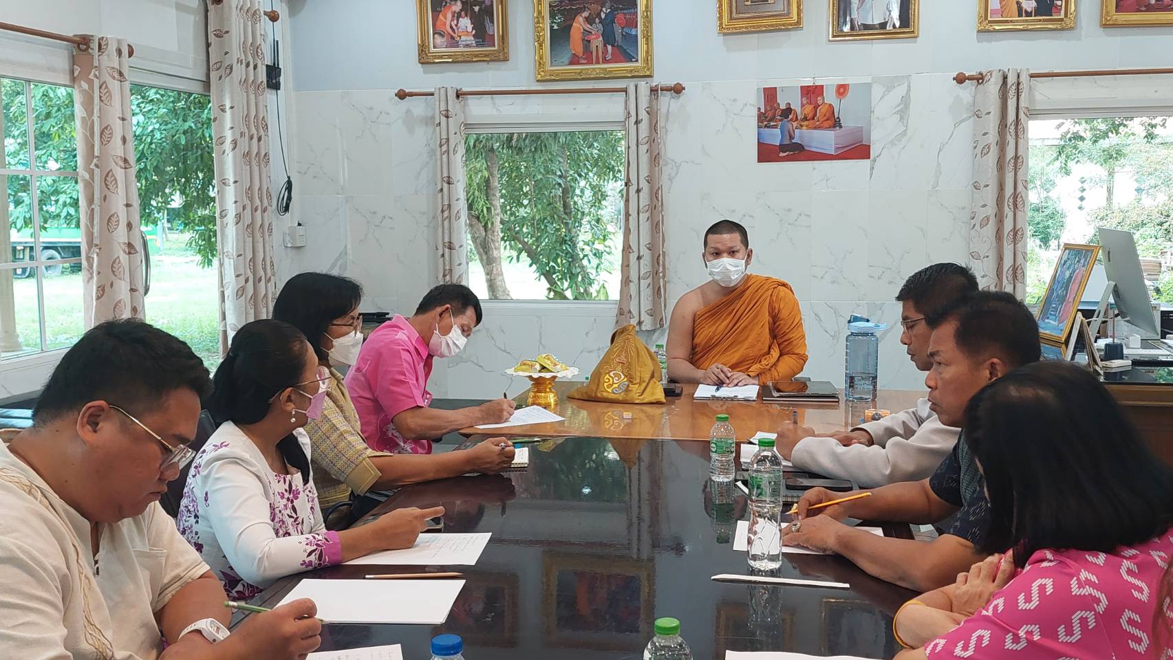 … พช.นครนายก ร่วมวางแผนการดำเนินกิจกรรม ประจำปีงบประมาณ พ.ศ.2566 ณ วัดดงละคร นครนายก