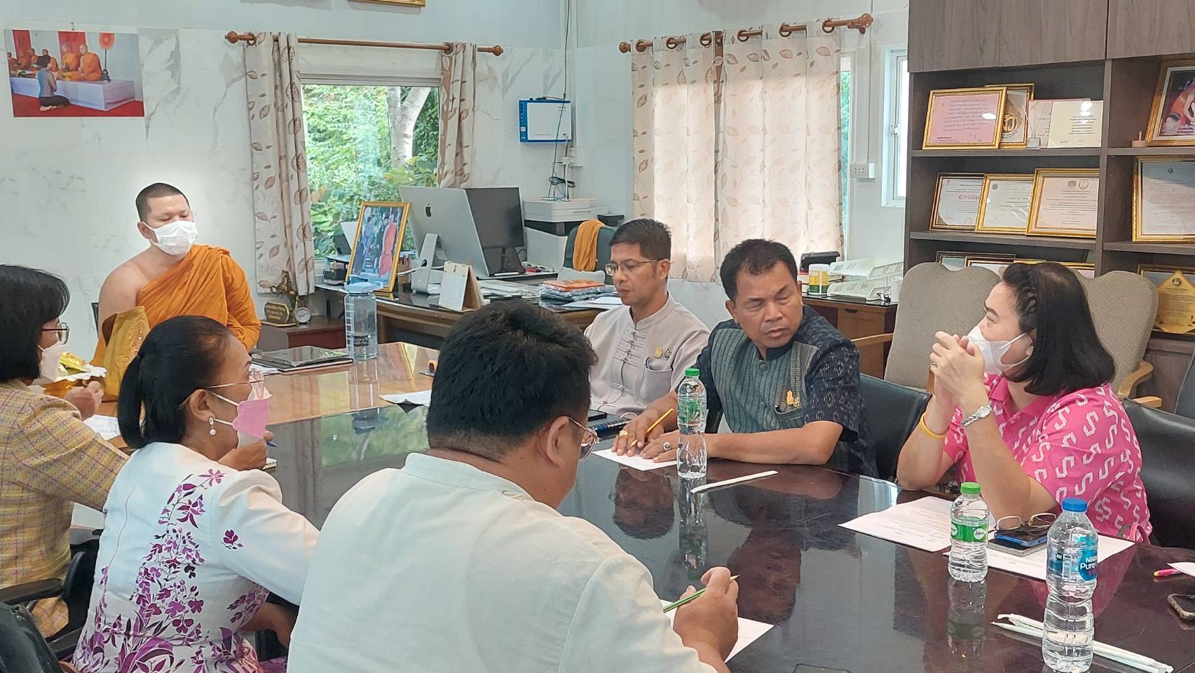 … พช.นครนายก ร่วมวางแผนการดำเนินกิจกรรม ประจำปีงบประมาณ พ.ศ.2566 ณ วัดดงละคร นครนายก