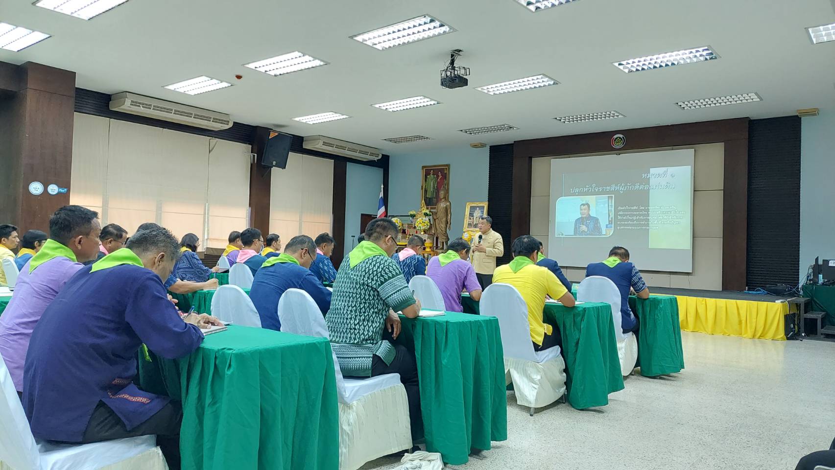 …พช.นครนายก ร่วมรับฟังสรุปผลการประเมินโครงการอบรมเสริมสร้างสมรรถนะผู้นำนักขับเคลื่อนยุทธศาสตร์นำการเปลี่ยนแปลงระดับอำเภอ Proficiency Enhancement Program for D-CAST (PEP for D-CASE)