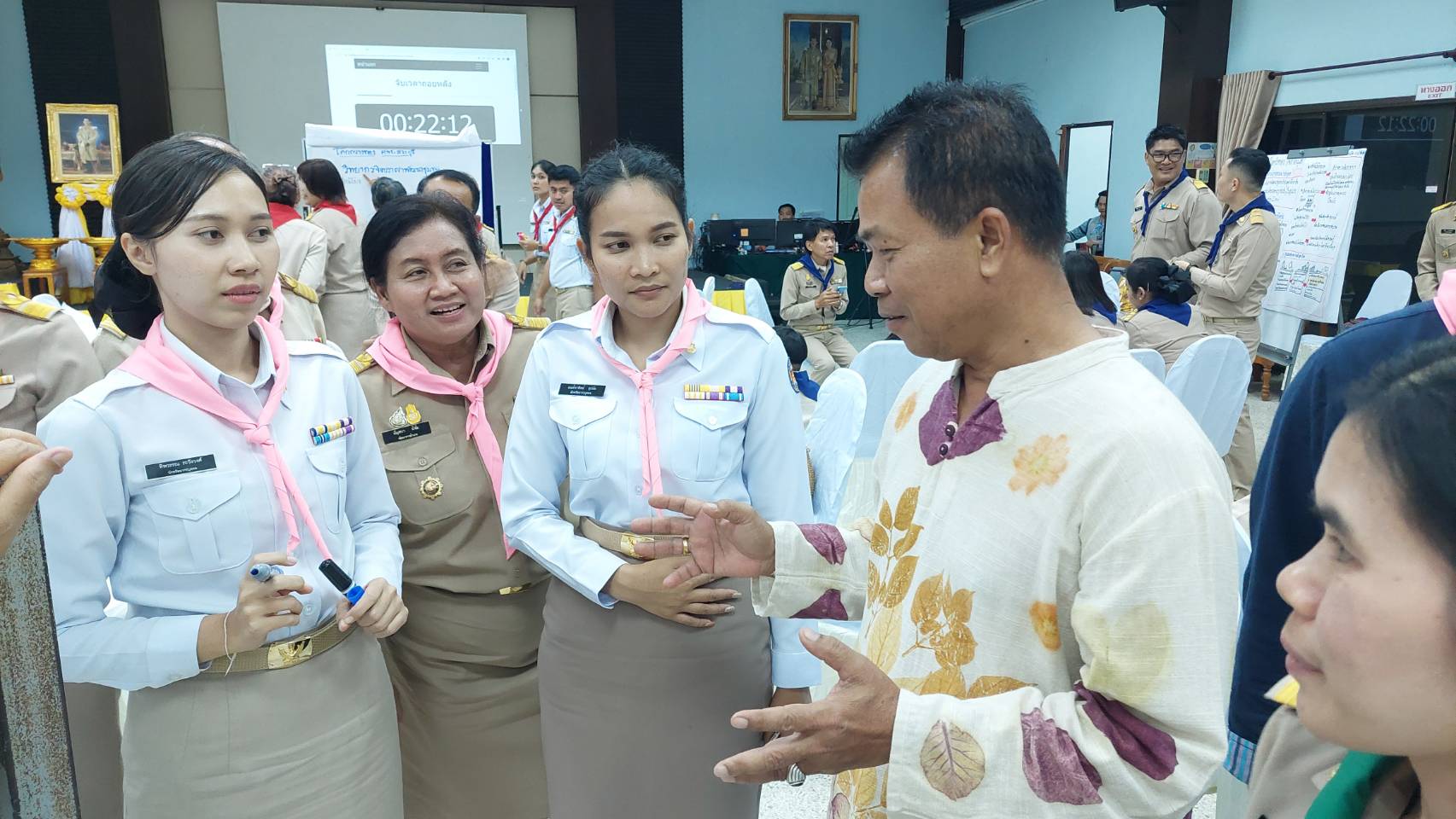 …พช.นครนายก ร่วมแลกเปลี่ยนวิทยากรจิตอาสาพัฒนาชุมชน โครงการพัฒนาเศรษฐกิจพอเพียงอย่างยั่งยืน