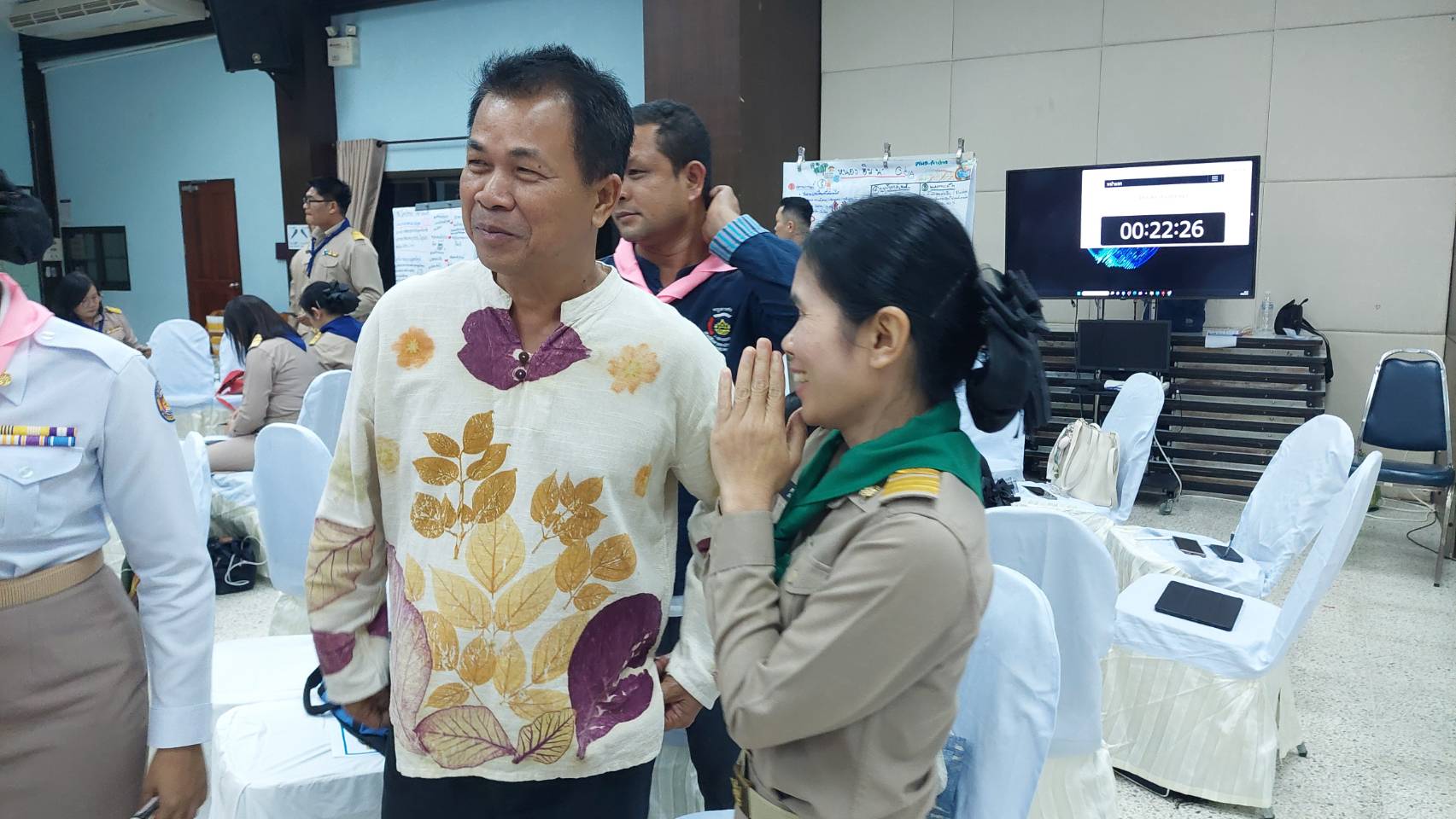 …พช.นครนายก ร่วมแลกเปลี่ยนวิทยากรจิตอาสาพัฒนาชุมชน โครงการพัฒนาเศรษฐกิจพอเพียงอย่างยั่งยืน