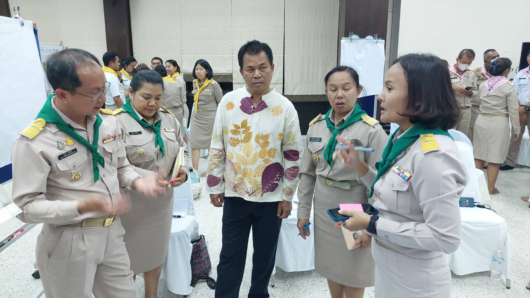 …พช.นครนายก ร่วมแลกเปลี่ยนวิทยากรจิตอาสาพัฒนาชุมชน โครงการพัฒนาเศรษฐกิจพอเพียงอย่างยั่งยืน