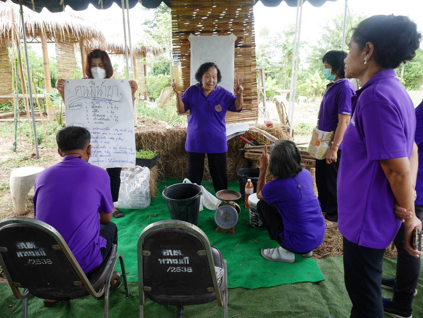 …พช.นครนายก ลงพื้นที่ติดตามการดำเนินงานโครงการพัฒนาคุณภาพด้านการศึกษาและเพิ่มทักษะการประกอบอาชีพ ประจำปี พ.ศ.2566 และโครงการ 30 ตารางวา สร้างความมั่นคงทางอาหาร ด้วยหลักปรัชญาของเศรษฐกิจพอเพียง