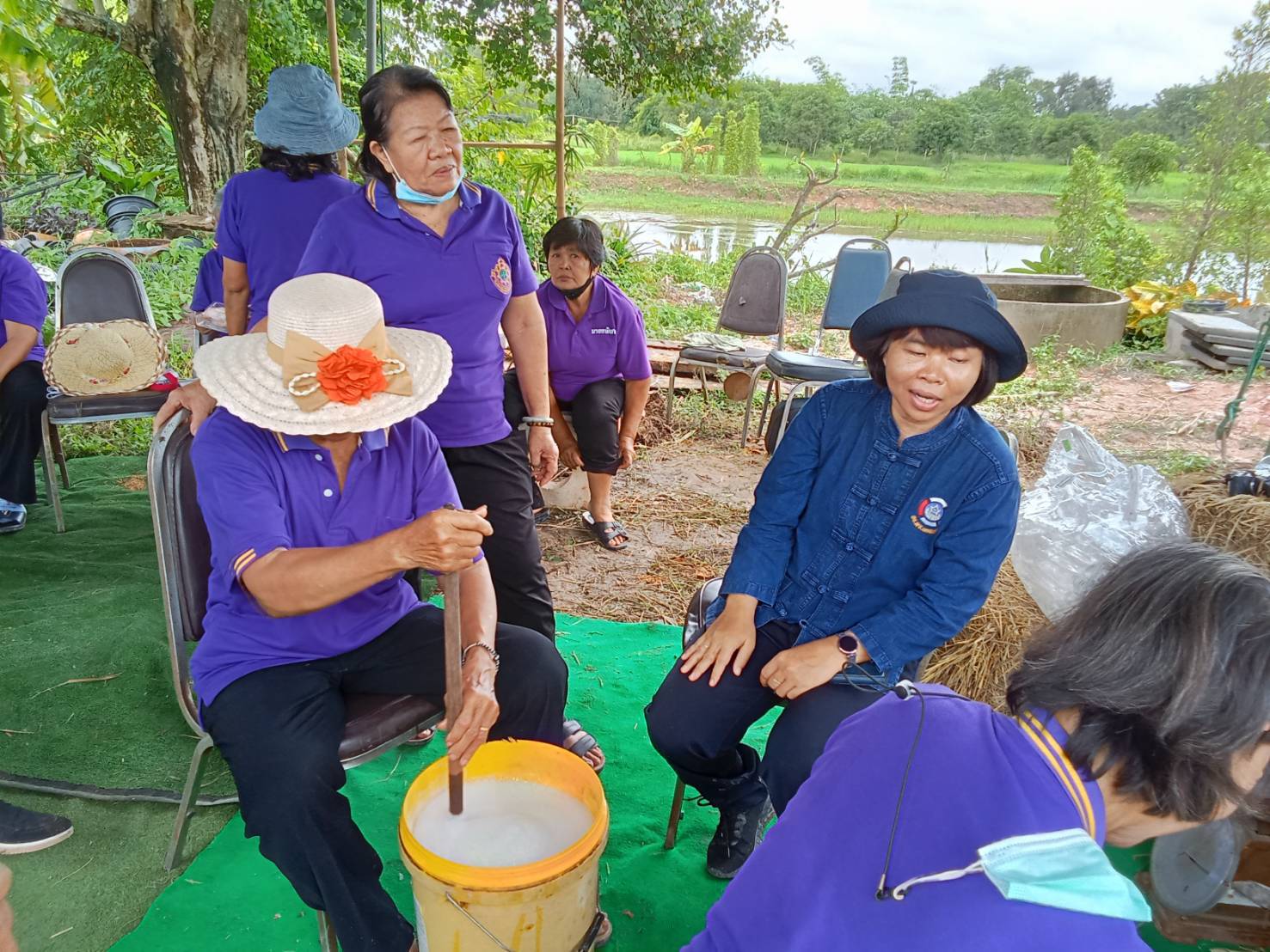 …พช.นครนายก ลงพื้นที่ติดตามการดำเนินงานโครงการพัฒนาคุณภาพด้านการศึกษาและเพิ่มทักษะการประกอบอาชีพ ประจำปี พ.ศ.2566 และโครงการ 30 ตารางวา สร้างความมั่นคงทางอาหาร ด้วยหลักปรัชญาของเศรษฐกิจพอเพียง