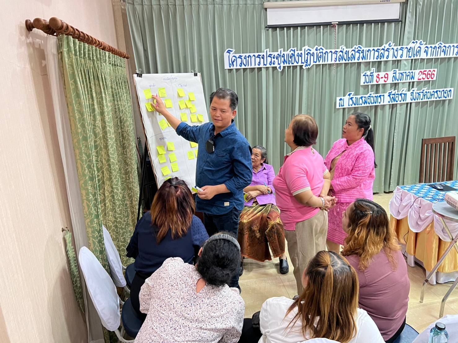 …พช.นครนายก เปิดการประชุมเชิงปฏิบัติการ ส่งเสริมการสร้างรายได้จากกิจการ อาหารปลอดภัยระดับจังหวัด