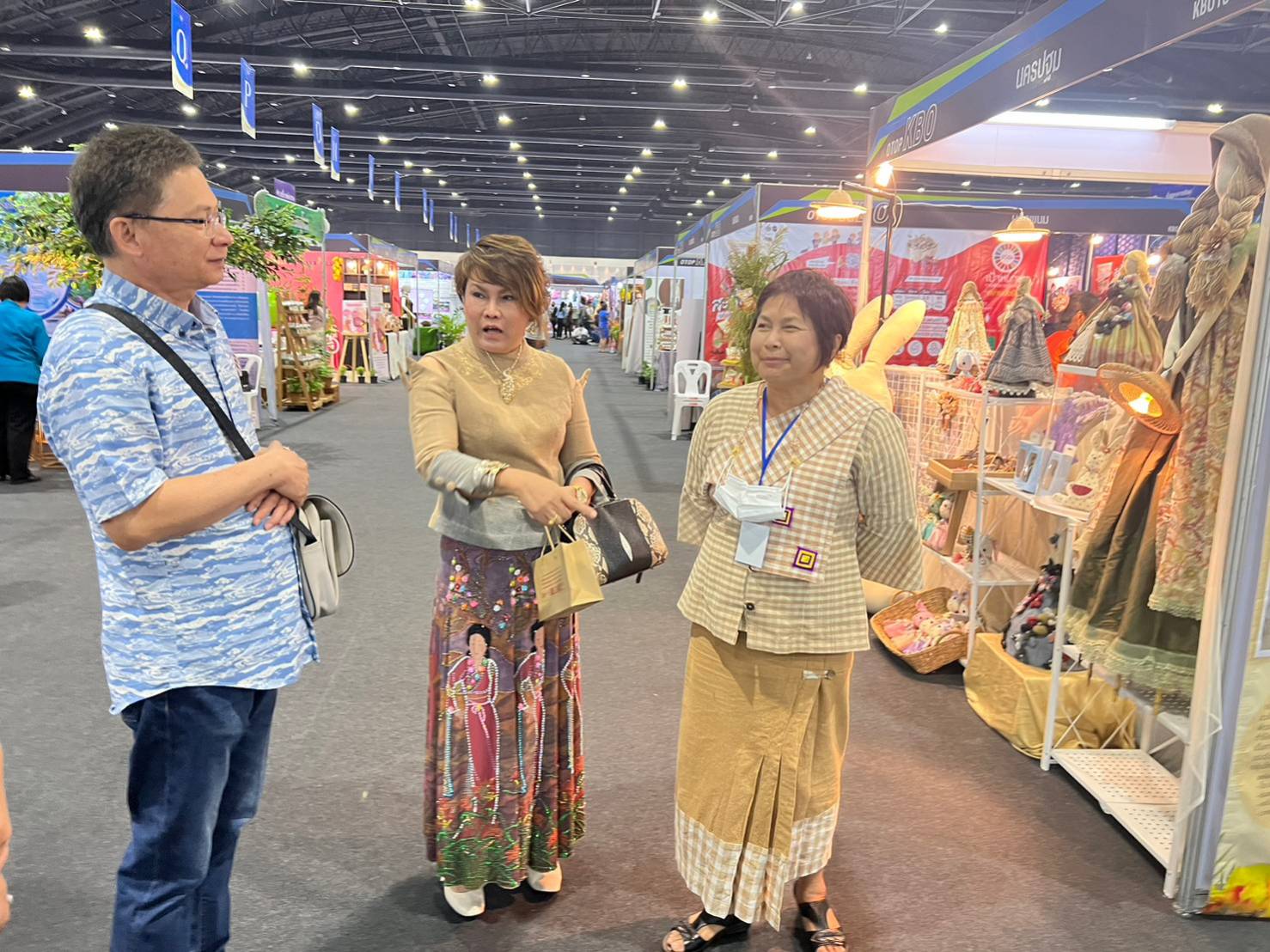 …พช.นครนายก ร่วมกิจกรรมการประกวดและเผยแพร่ผลการดำเนินงานเครือข่ายองค์ความรู้ (Knowledge-based OTOP: KBO) ระดับประเทศ