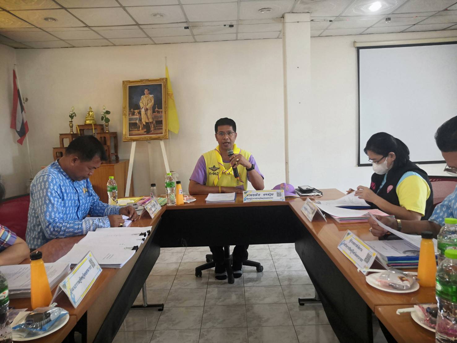 …พช.นย.ร่วมประชุมคณะกรรมการรับรองมาตรฐานการพัฒนาชุมชนจังหวัดนครนายก