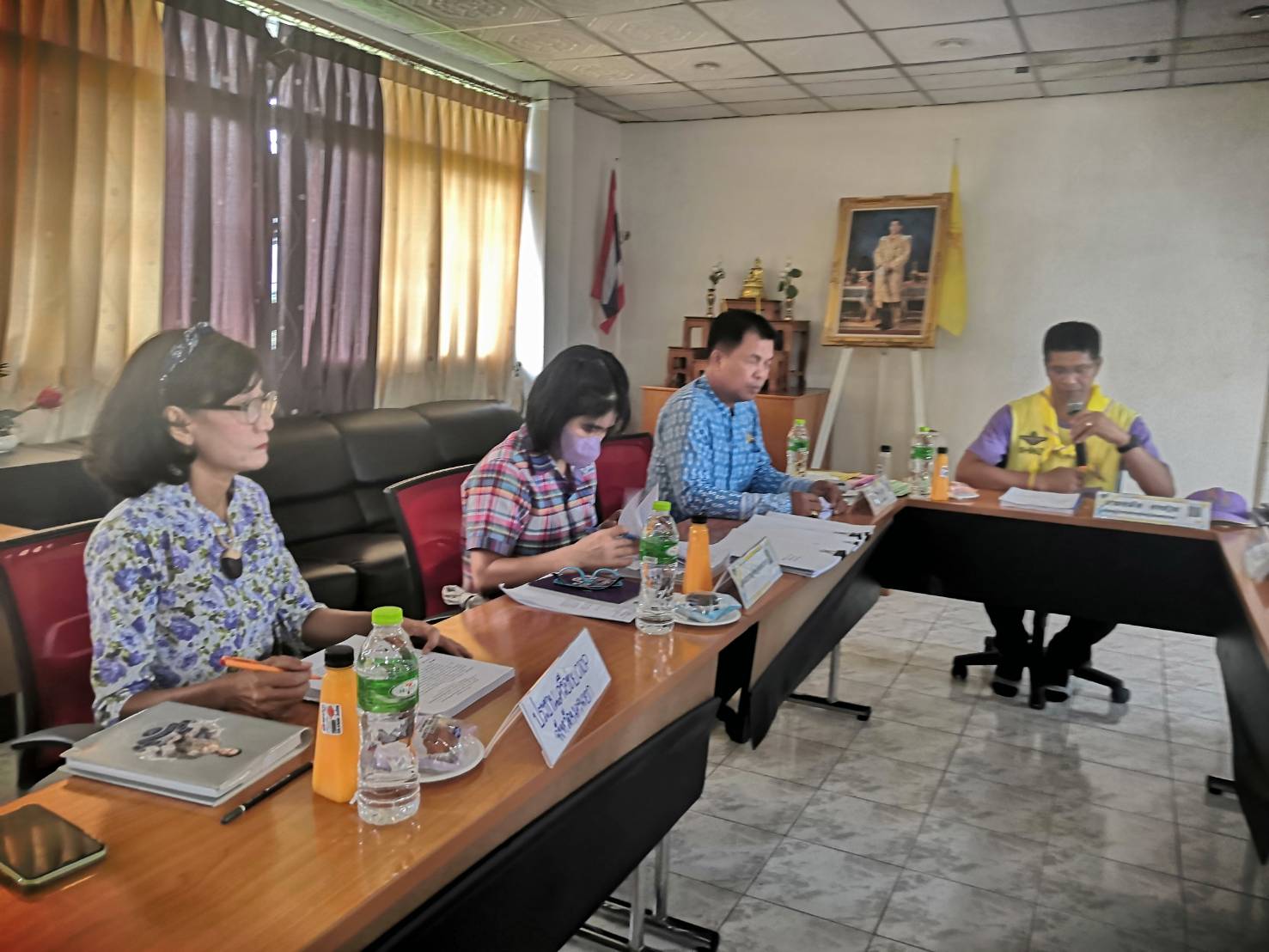 …พช.นย.ร่วมประชุมคณะกรรมการรับรองมาตรฐานการพัฒนาชุมชนจังหวัดนครนายก