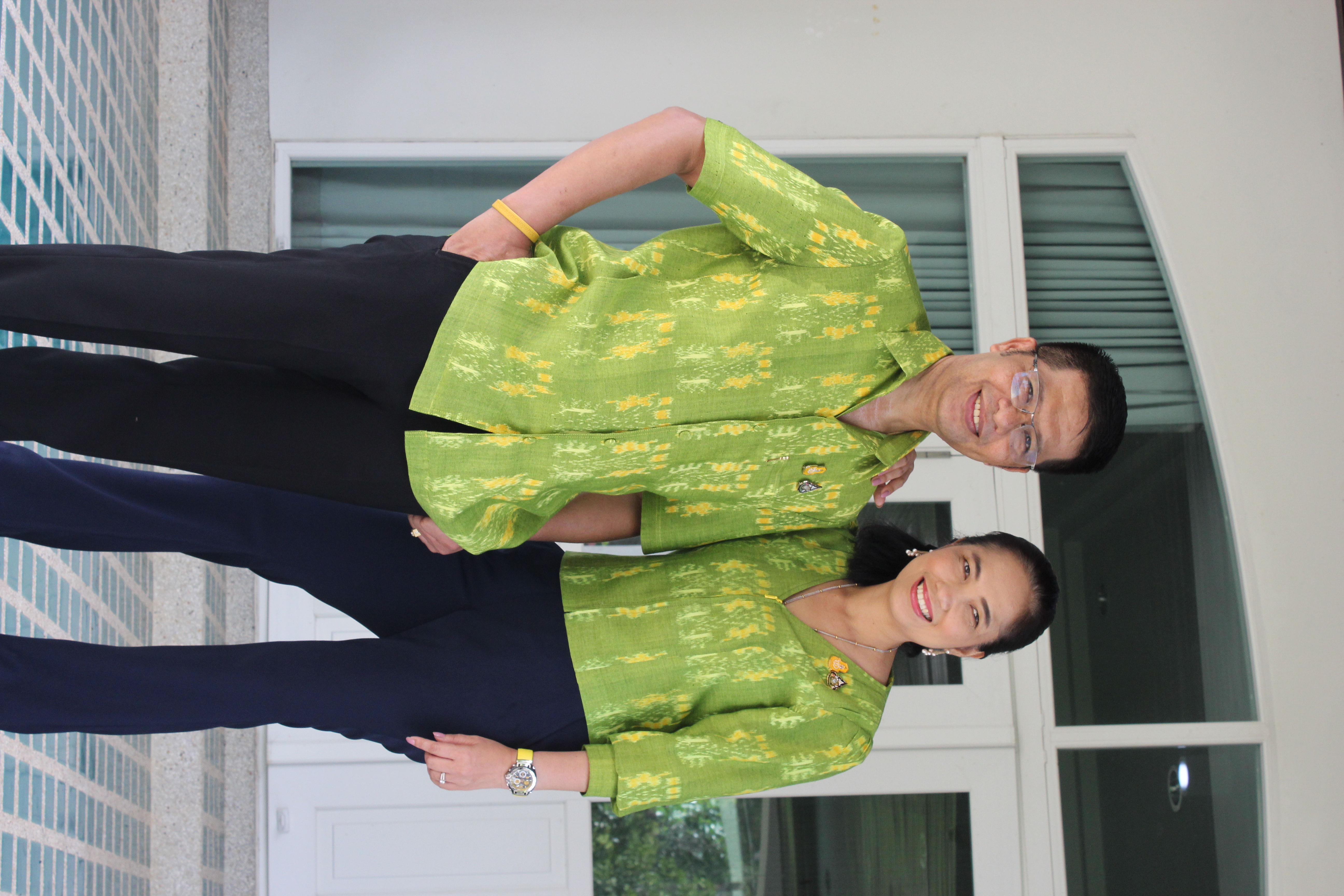 …พ่อเมืองนครนายกนำทีมลงพื้นที่เพื่อขับเคลื่อนกิจกรรม “ผ้าไทยใส่ให้สนุก”