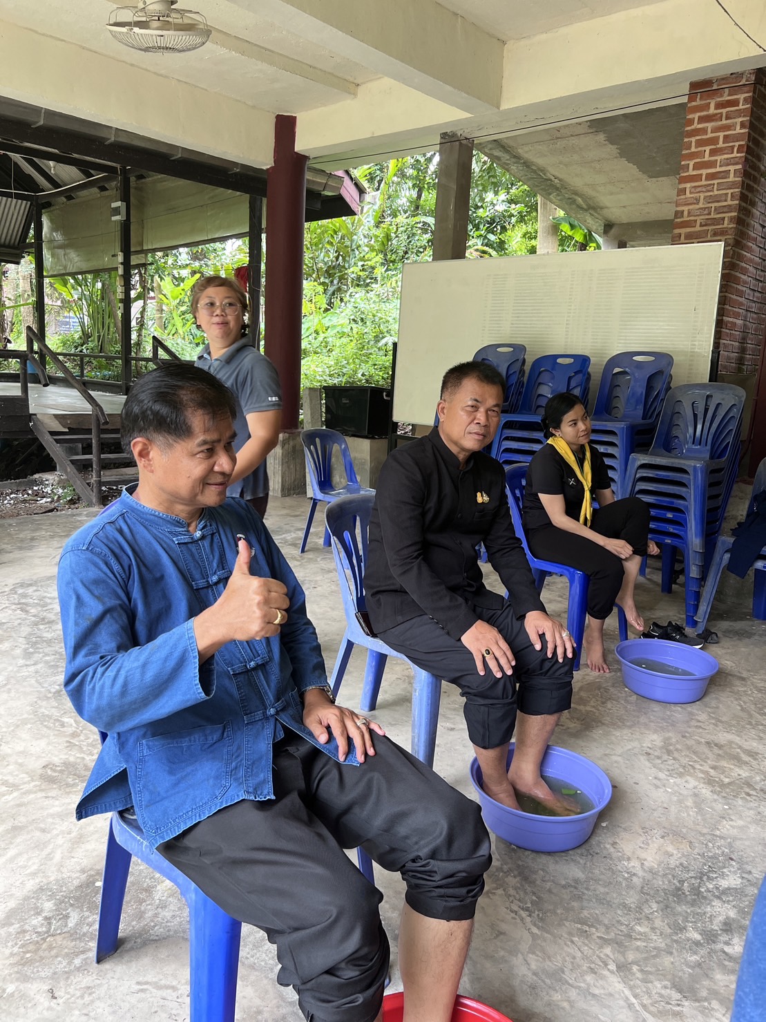 …พช.นครนายก ร่วมแลกเปลี่ยนวิทยากรจิตอาสาพัฒนาชุมชน โครงการพัฒนาเศรษฐกิจพอเพียงอย่างยั่งยืน