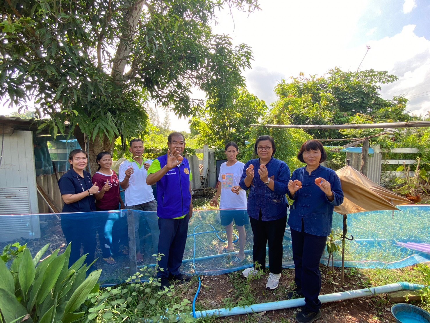 …พช.นครนายก ลงพื้นที่ติดตามการดำเนินงานโครงการพัฒนาคุณภาพด้านการศึกษาและเพิ่มทักษะการประกอบอาชีพ ประจำปี พ.ศ.2566 และโครงการ 30 ตารางวา สร้างความมั่นคงทางอาหาร ด้วยหลักปรัชญาของเศรษฐกิจพอเพียง