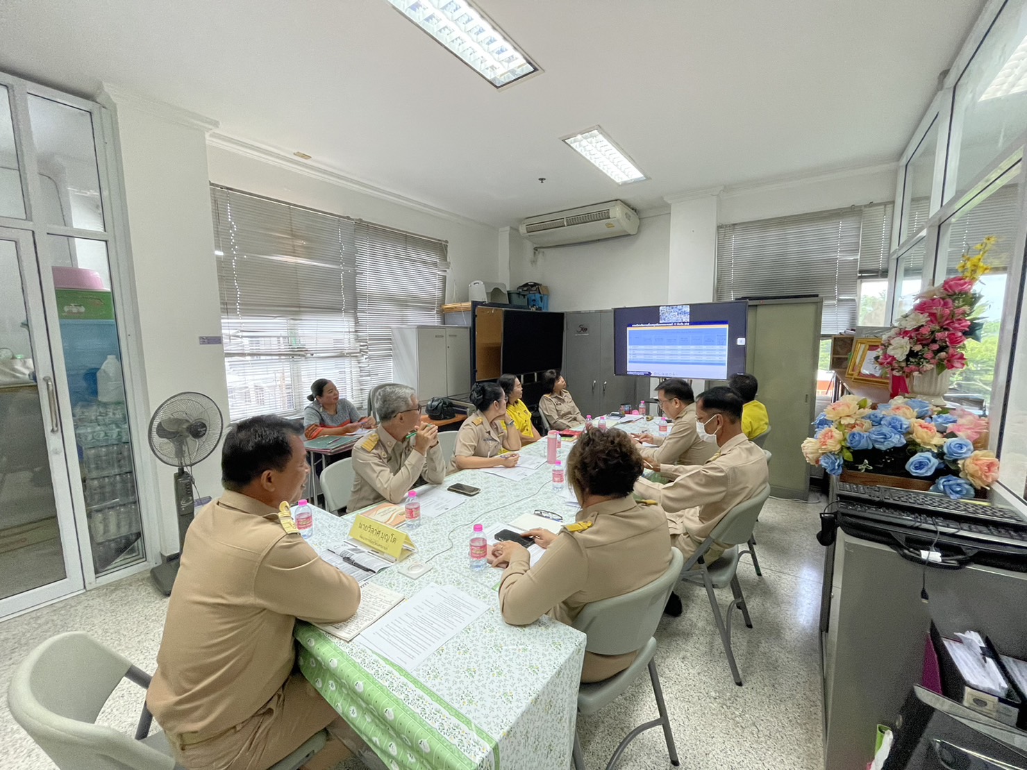 …พช.นครนายก ร่วมรับฟังการประชุมกรมการพัฒนาชุมชน ครั้งที่ 8/2566