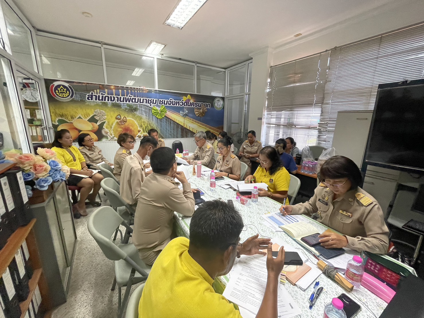 …พช.นครนายก ร่วมประชุมผู้บริหาร นักวิชาการและพัฒนาการอำเภอ ครั้งที่ 6/2566