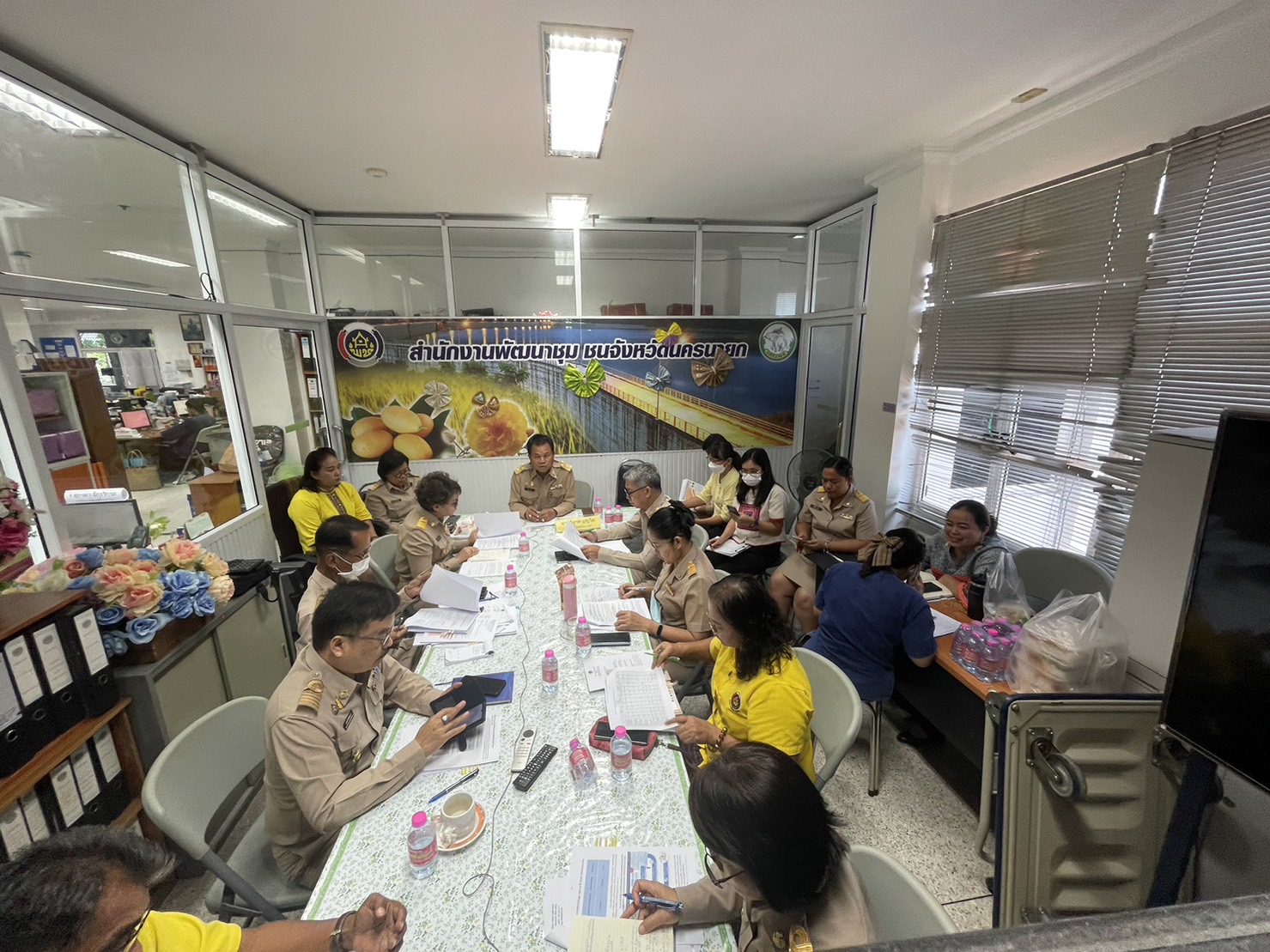 …พช.นครนายก ร่วมประชุมผู้บริหาร นักวิชาการและพัฒนาการอำเภอ ครั้งที่ 6/2566