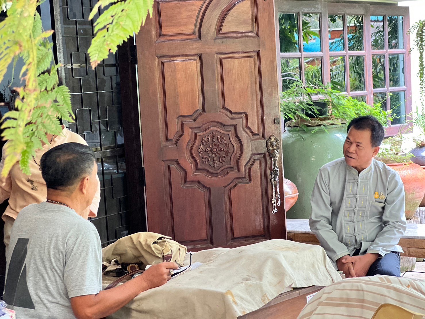 …พช.นครนายก ลงพื้นที่ติดตามการดำเนินงานหนึ่งตำบล หนึ่งผลิตภัณฑ์ (OTOP)