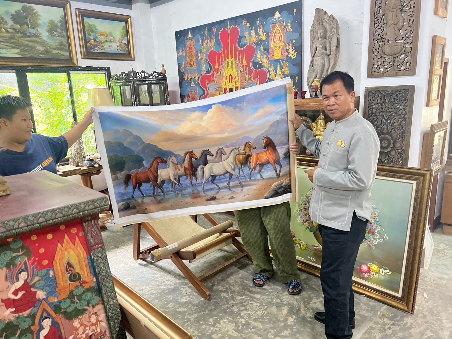 …พช.นครนายก ลงพื้นที่ติดตามการดำเนินงานหนึ่งตำบล หนึ่งผลิตภัณฑ์ (OTOP)