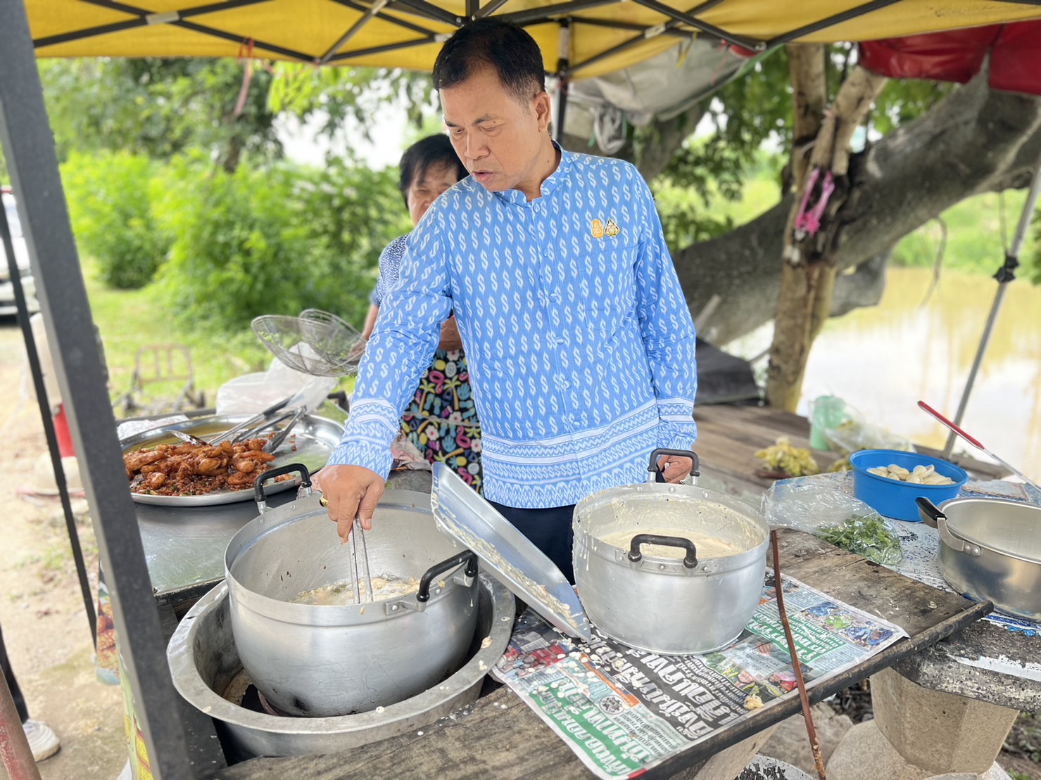 …พช.นครนายก : พัฒนาการจังหวัดนครนายก นำทีมพัฒนาชุมชนร่วมกิจกรรมจิตอาสาพระราชทาน เฉลิมพระเกียรติสมเด็จพระนางเจ้าสิริกิติ์ พระบรมราชินีนาถ  พระบรมราชชนนีพันปีหลวง  เนื่องในโอกาสมหามงคลเฉลิมพระชนมพรรษา 12 สิงหาคม 2566 จังหวัดนครนายก