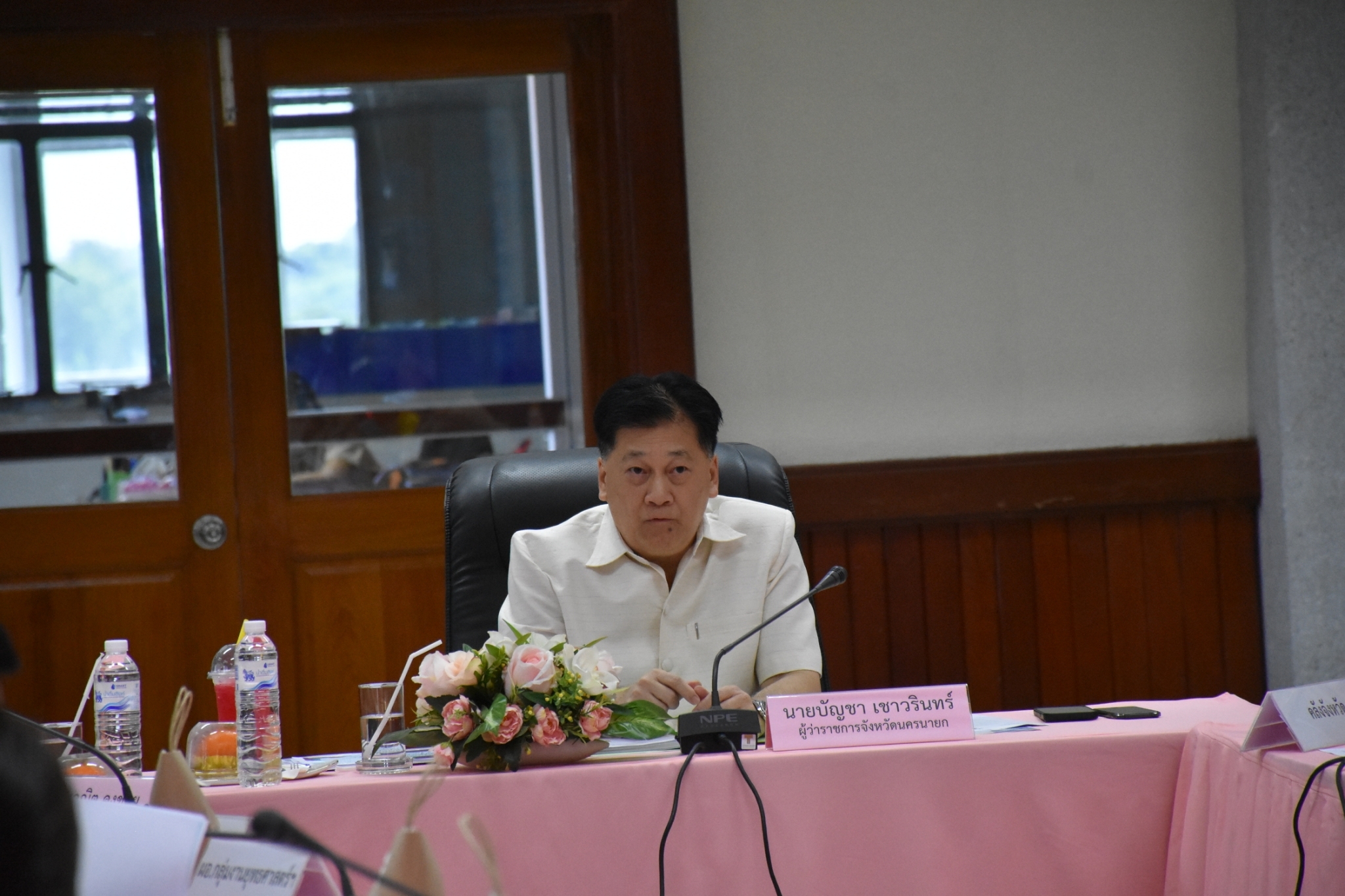 …พช.นครนายก เข้าร่วมชี้แจงในการประชุมคณะกรรมการเร่งรัดการเบิกจ่ายงบประมาณ และการใช้จ่ายภาครัฐของจังหวัดนครนายก ประจำปีงบประมาณ พ.ศ. 2566