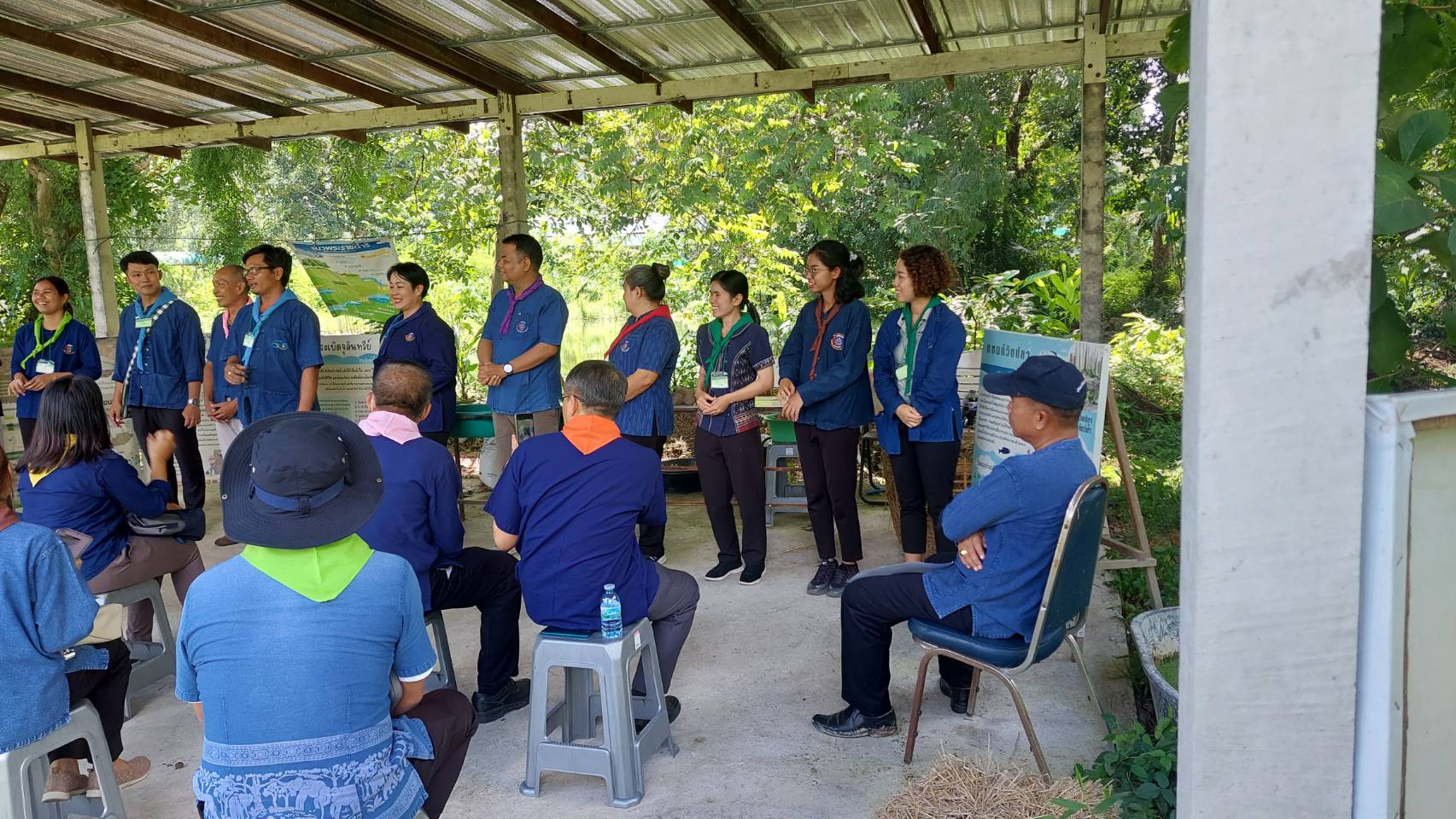 …พช.นครนายก ร่วมแลกเปลี่ยนวิทยากรจิตอาสาพัฒนาชุมชน โครงการพัฒนาเศรษฐกิจพอเพียงอย่างยั่งยืน