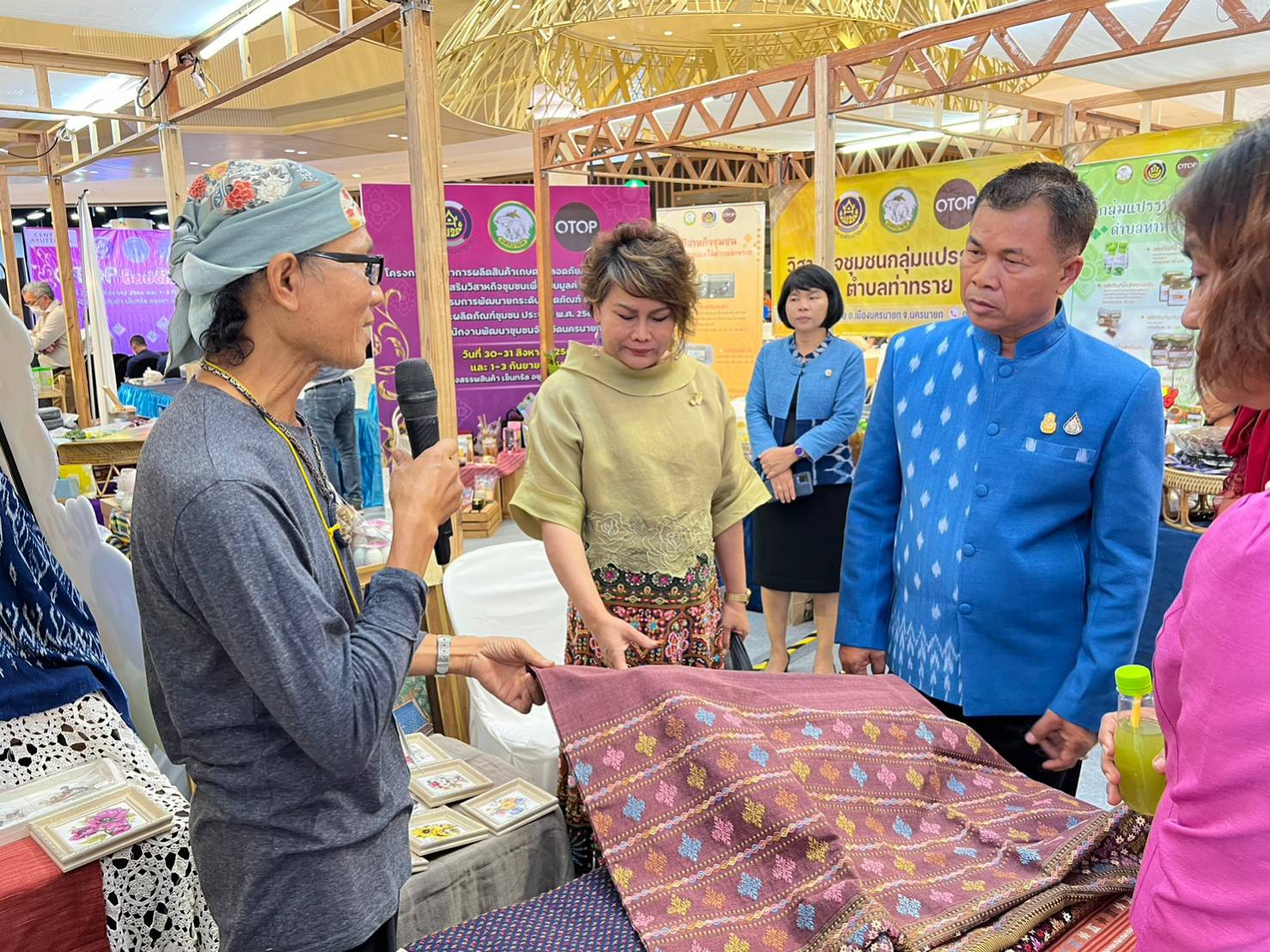 …พช.นย.ร่วมเปิดกิจกรรมการทดสอบตลาด